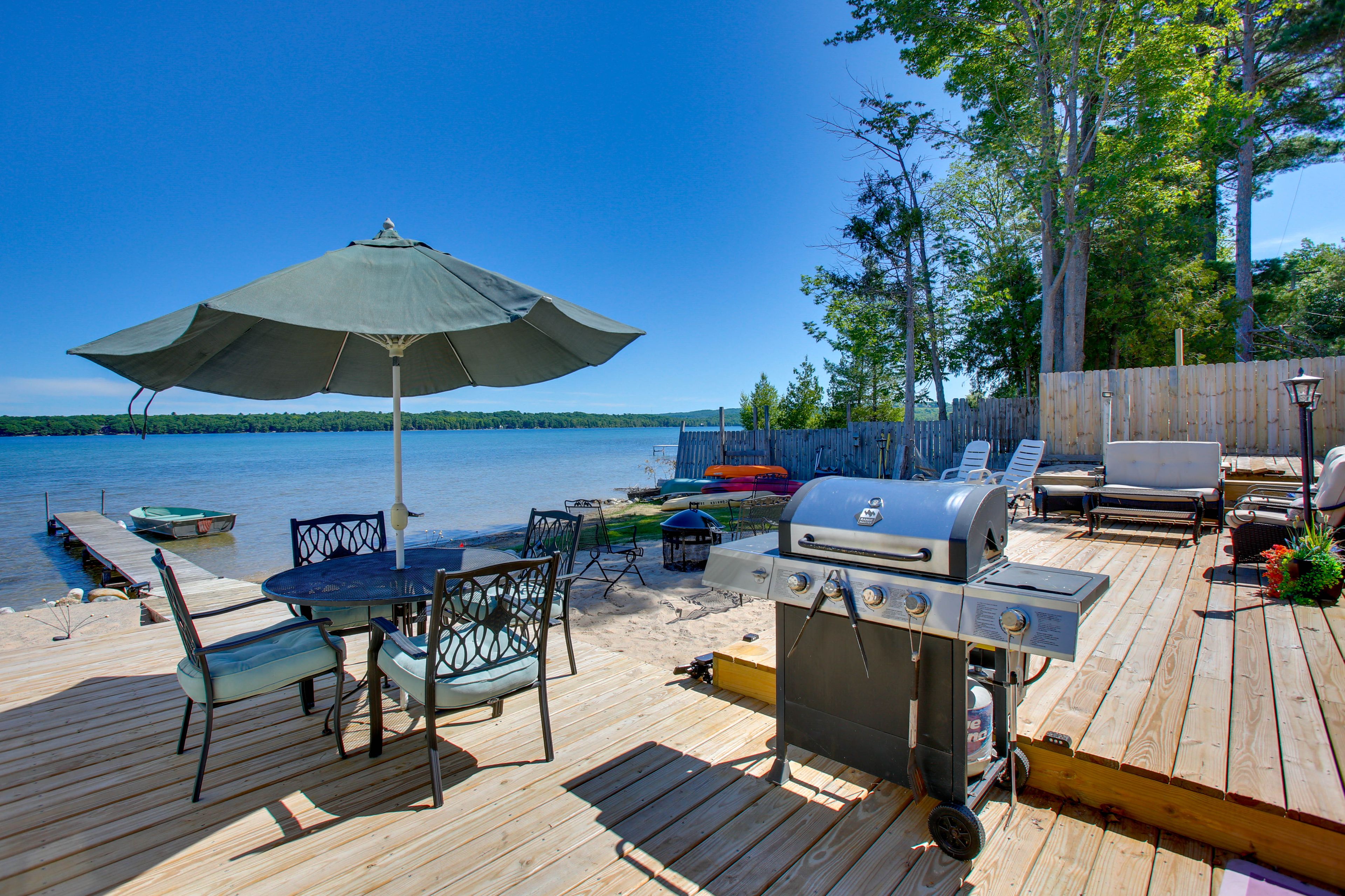 Exterior | Private Beach | Fire Pit | Dock