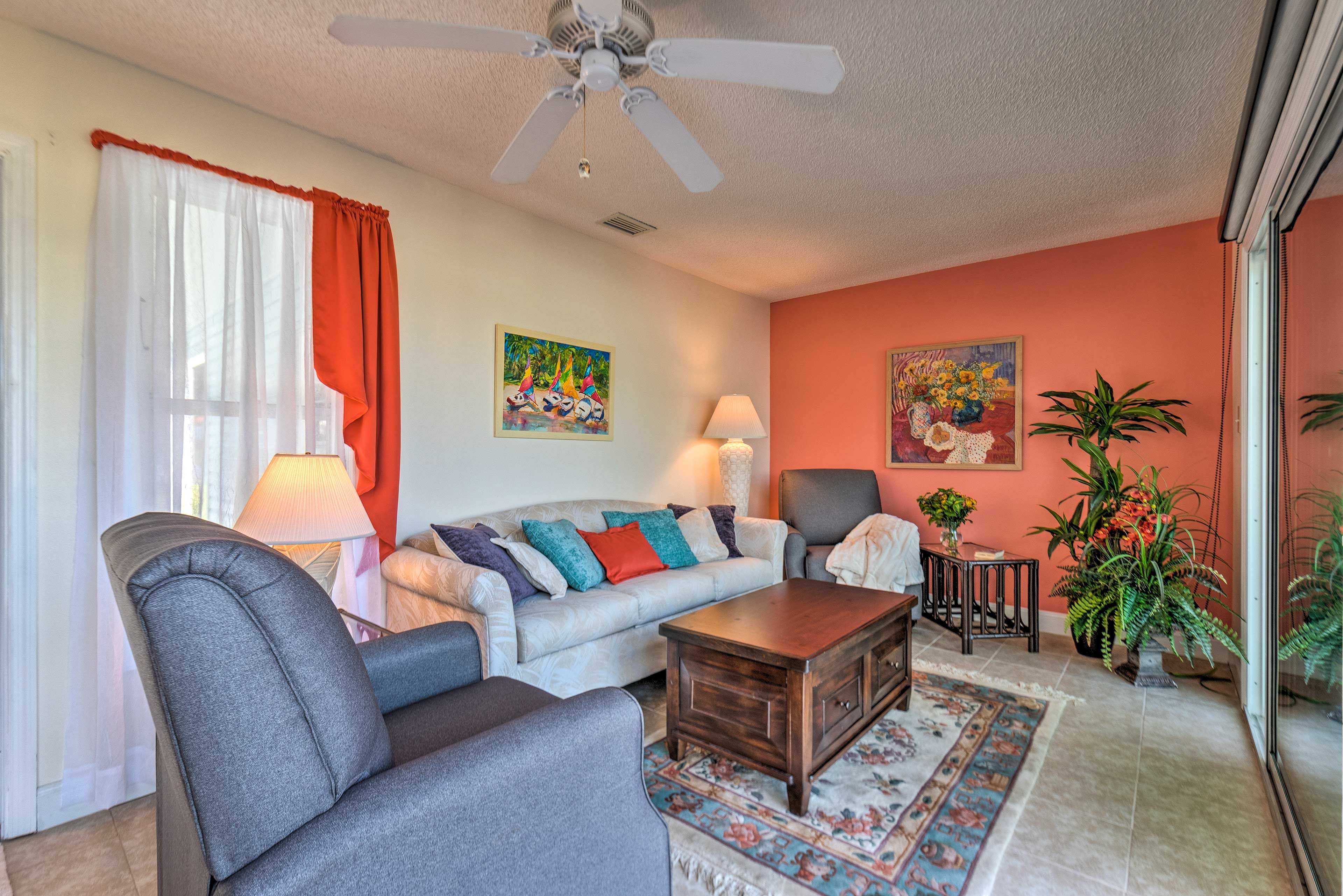 Sunroom | Main Floor | Ceiling Fans