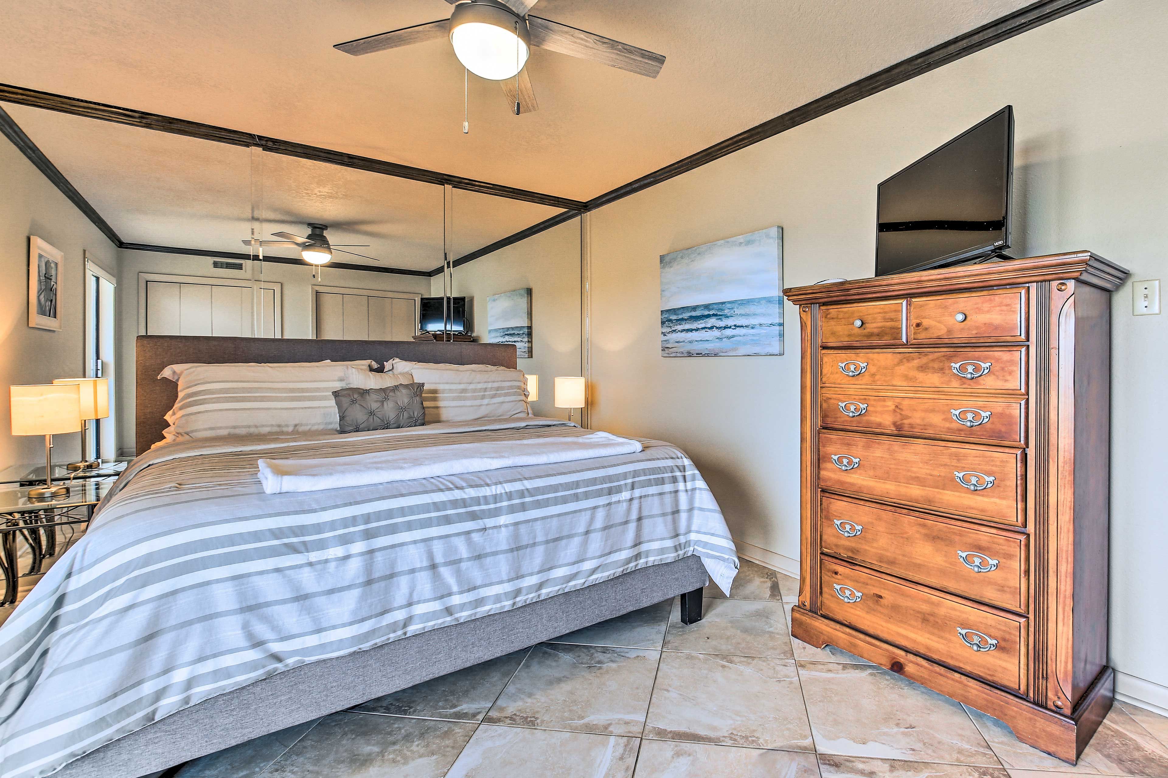 Bedroom 1 | King Bed | Balcony Access