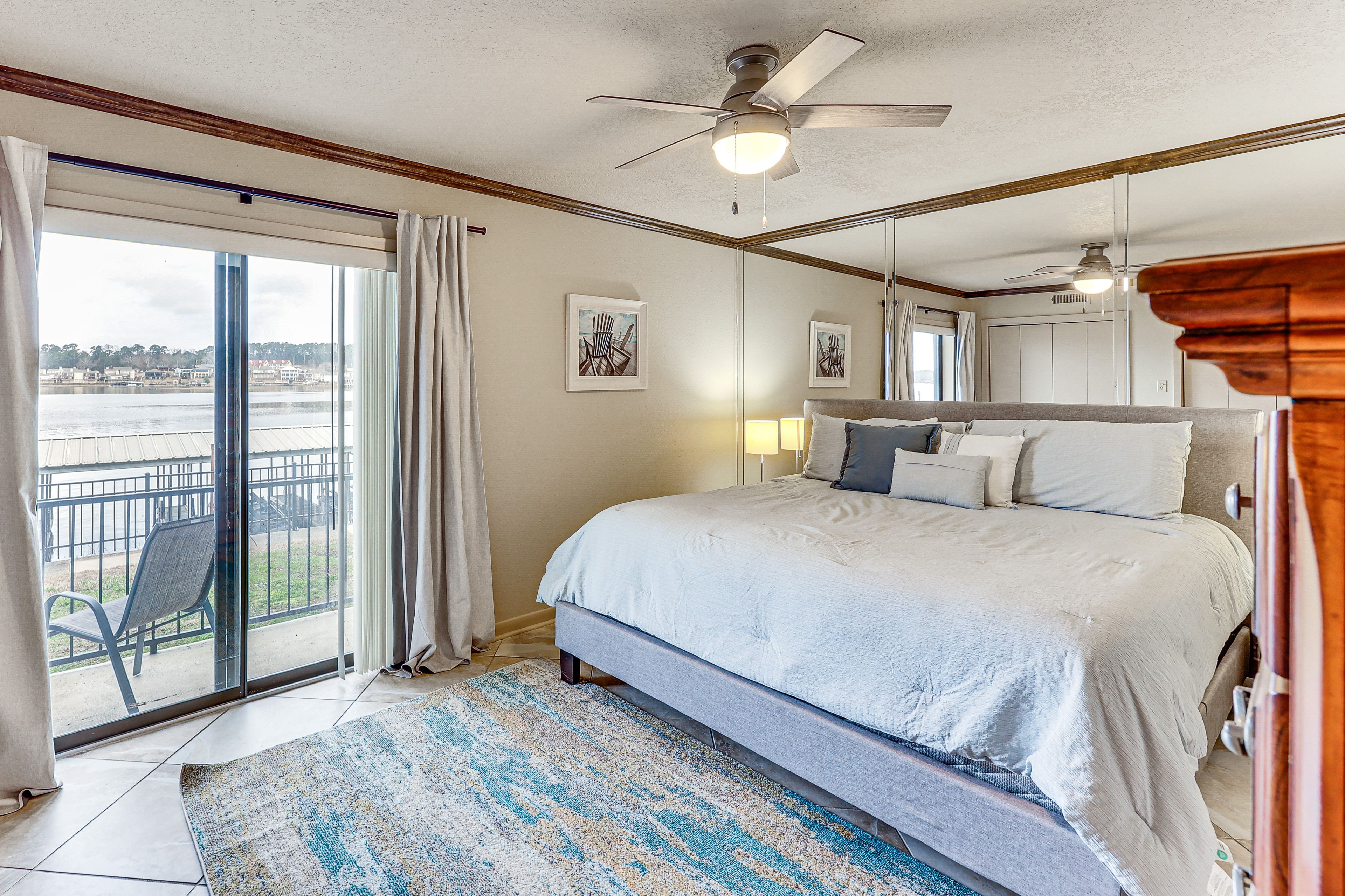 Bedroom 1 | King Bed | Balcony Access