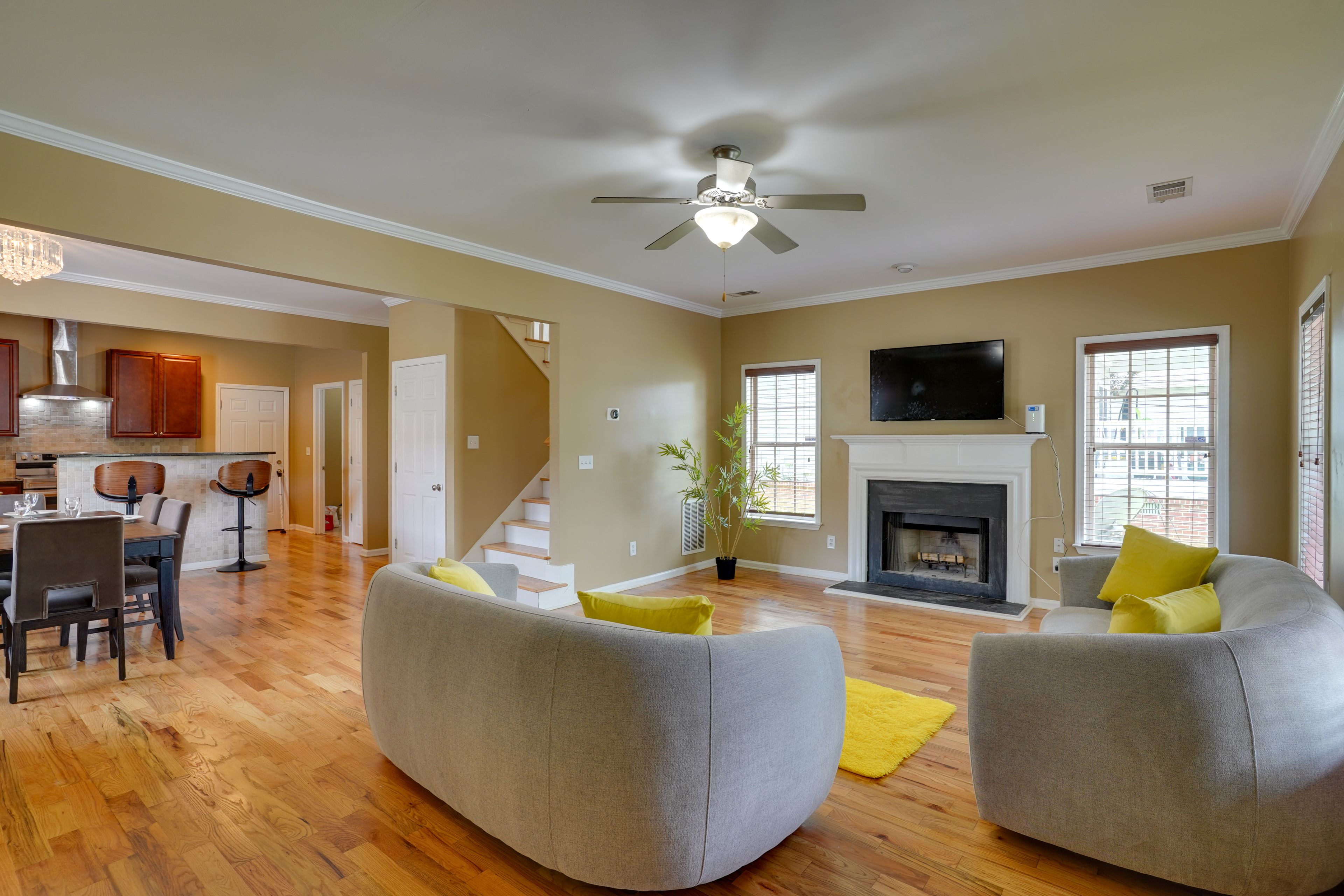 Atlanta Vacation Rental | 3BR | 2.5BA | 1,560 Sq Ft | Stairs Required