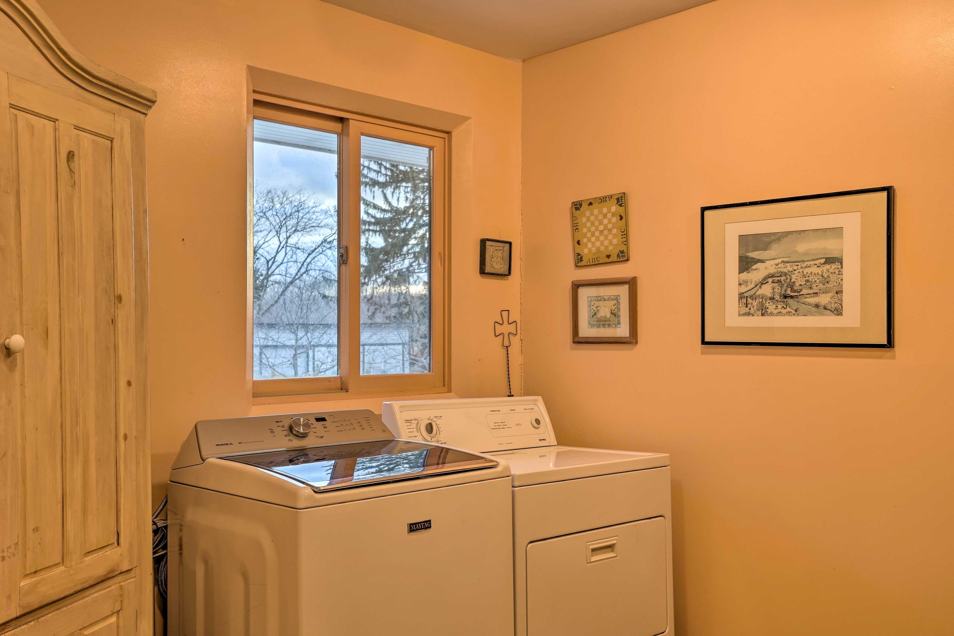 Washer & Dryer | Iron & Board | Laundry Detergent