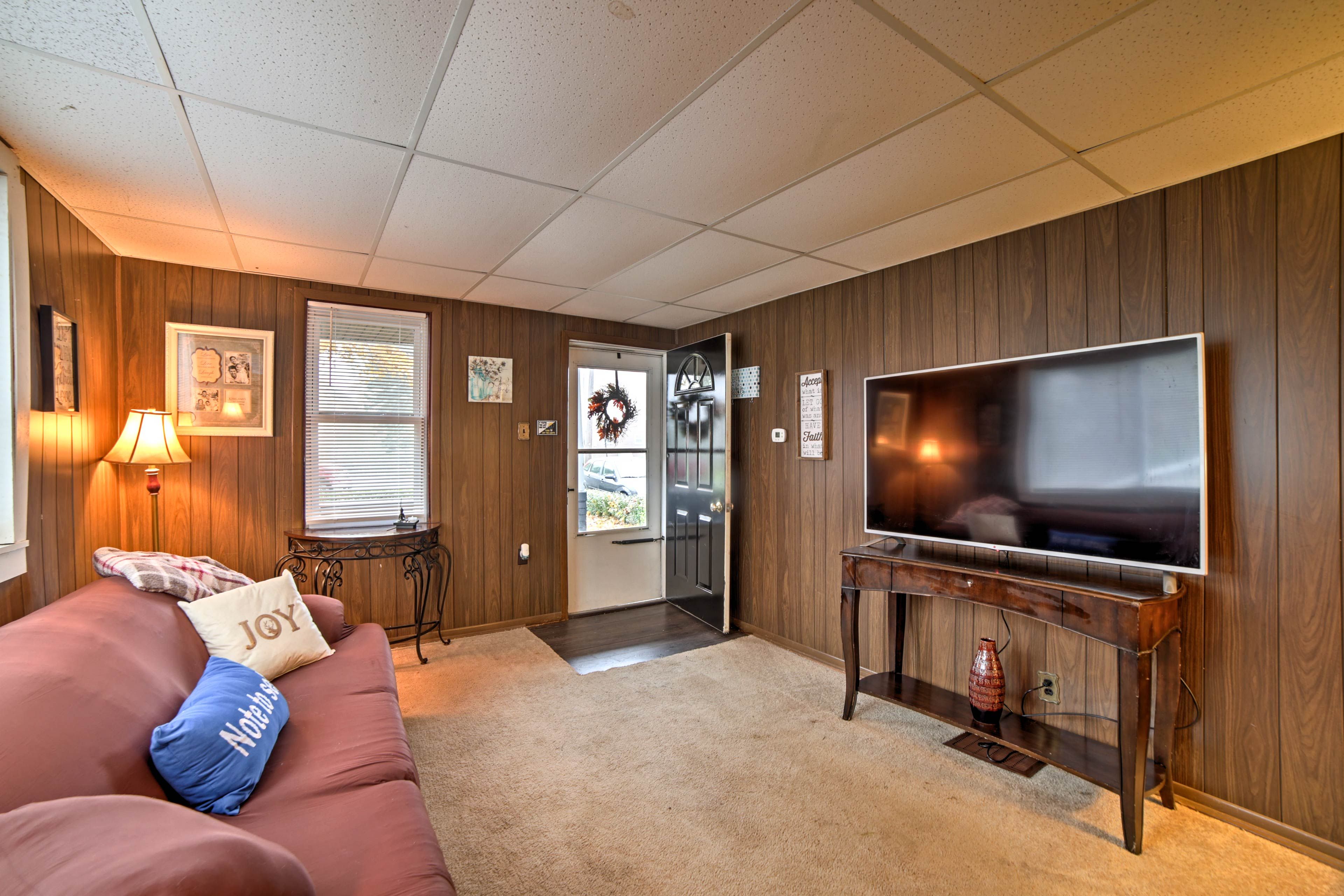 You'll feel nothing but joy when you stay here.