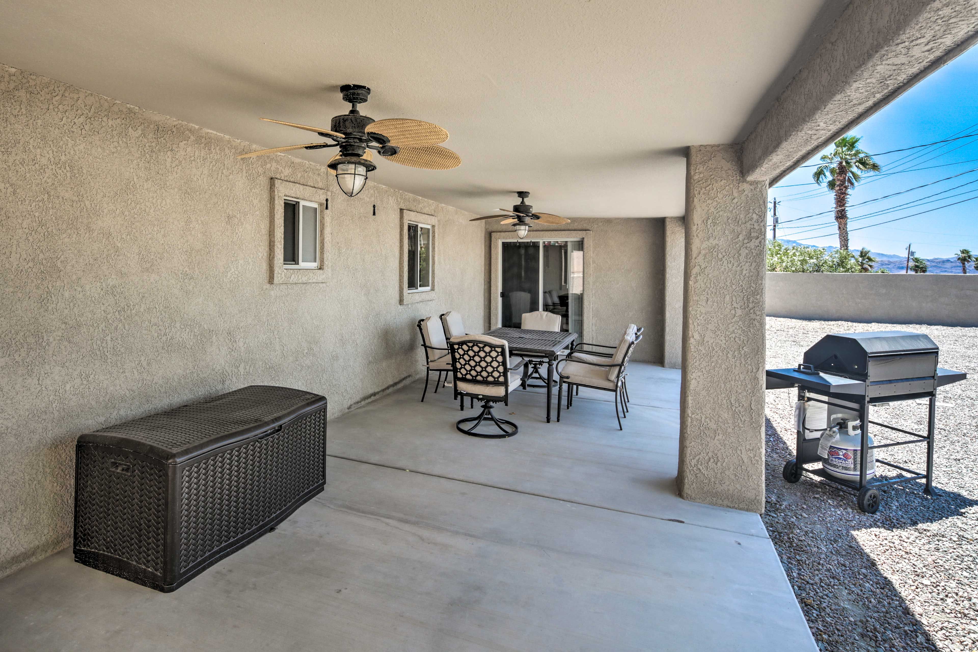 Grill out and chill out in the backyard!