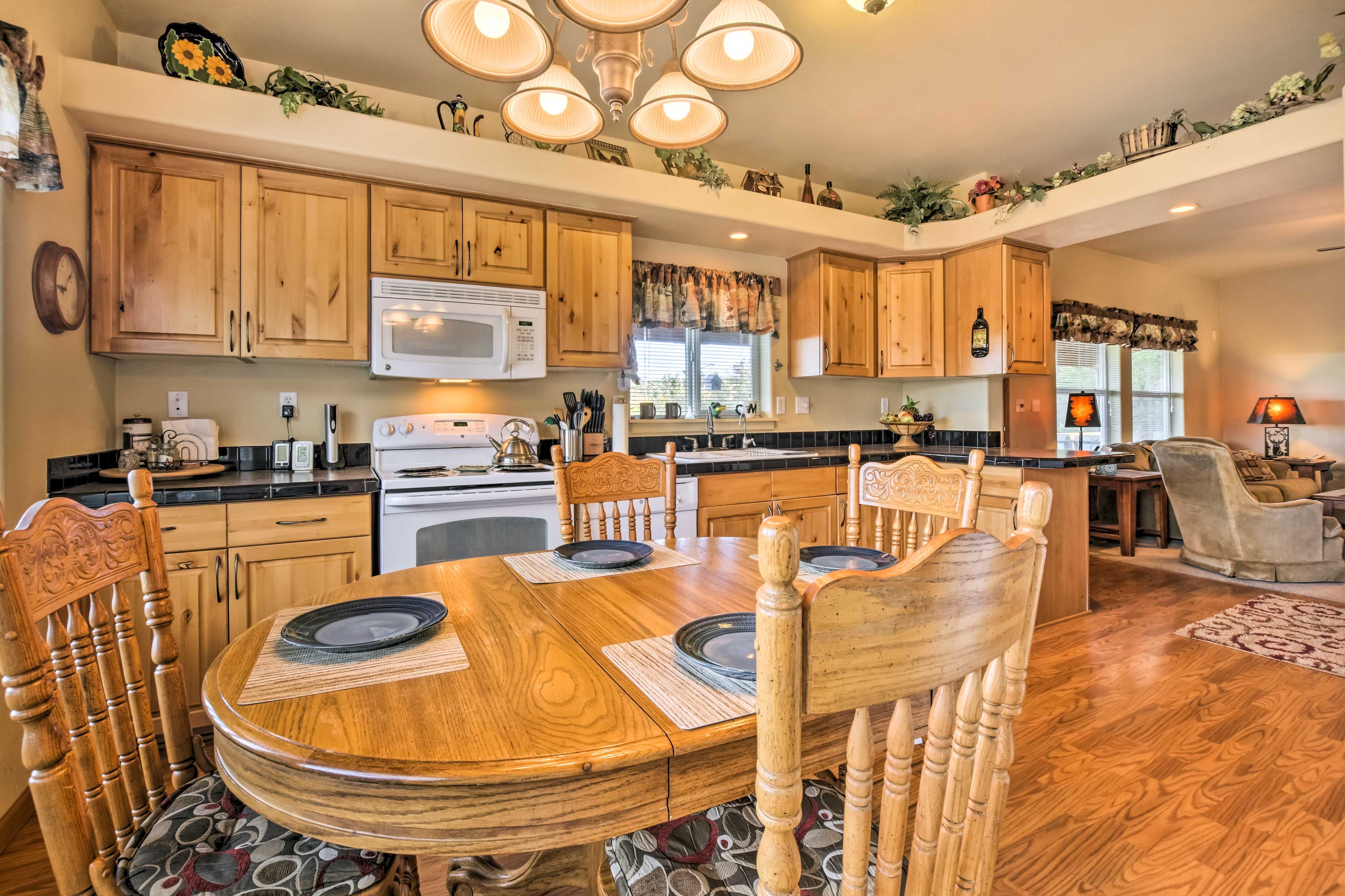 Dining Area | Private Balcony | Scenic Views