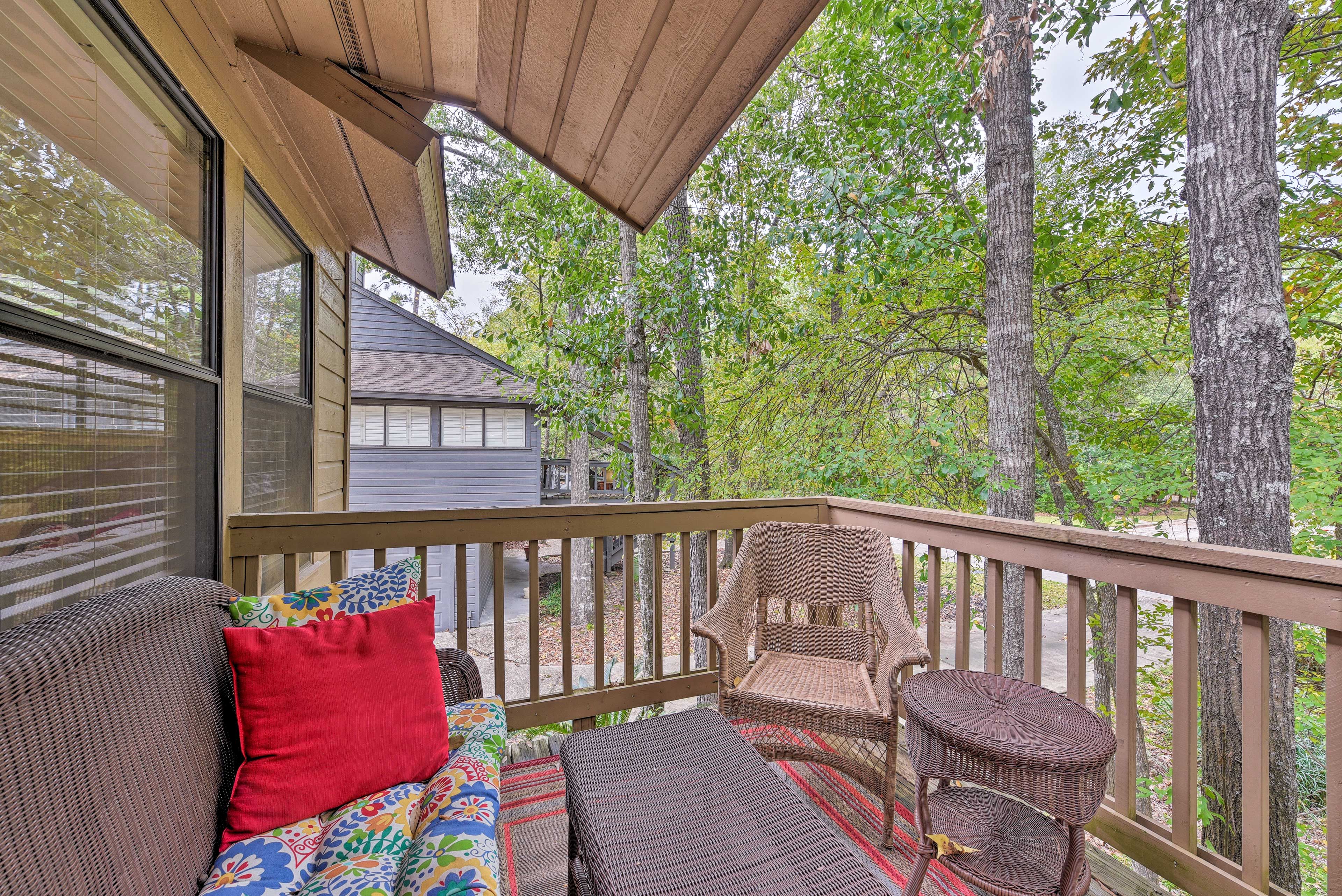Partially Covered Balcony