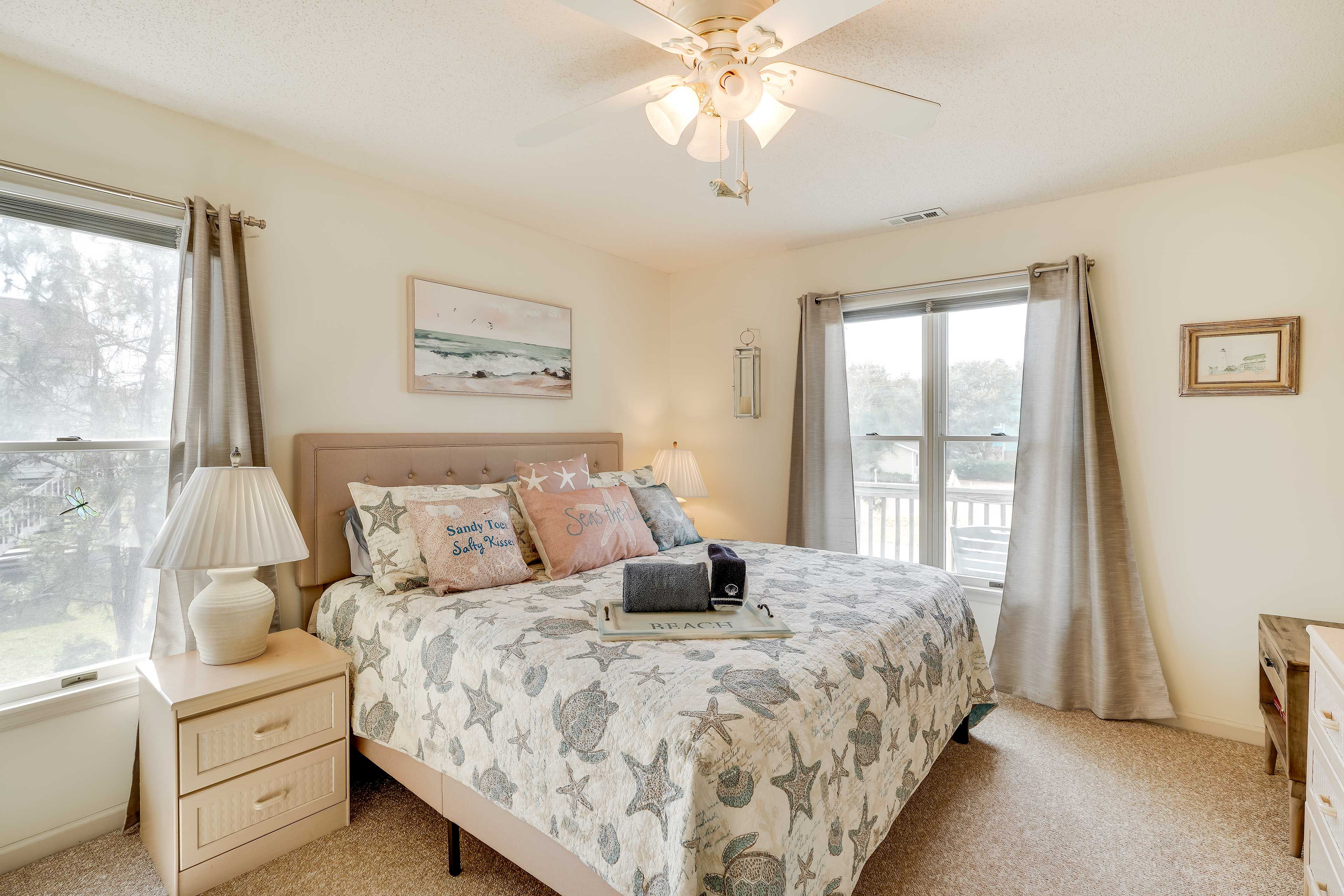 Bedroom 1 | King Bed | Linens Provided