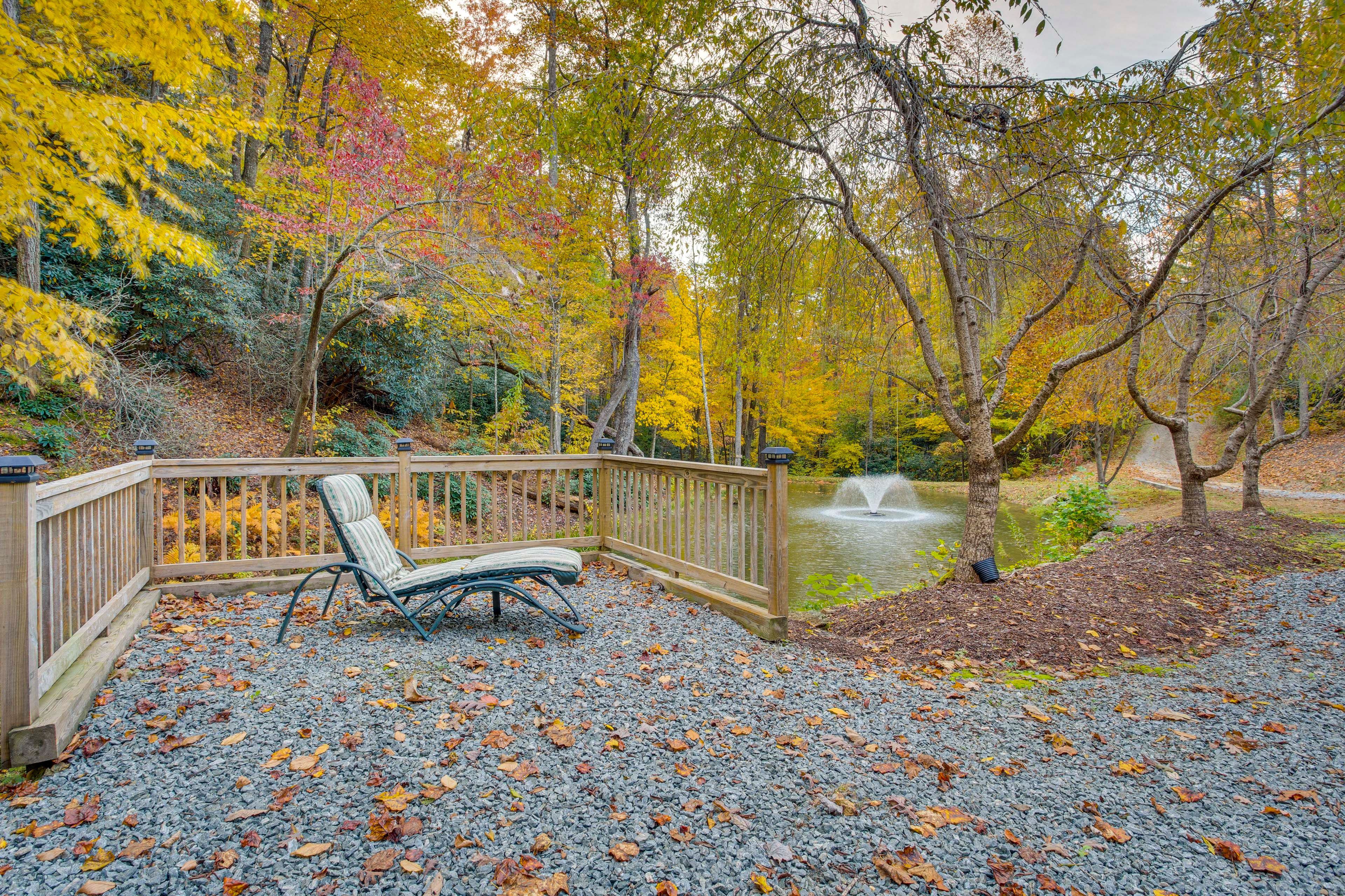 Pond & Fountain On-Site