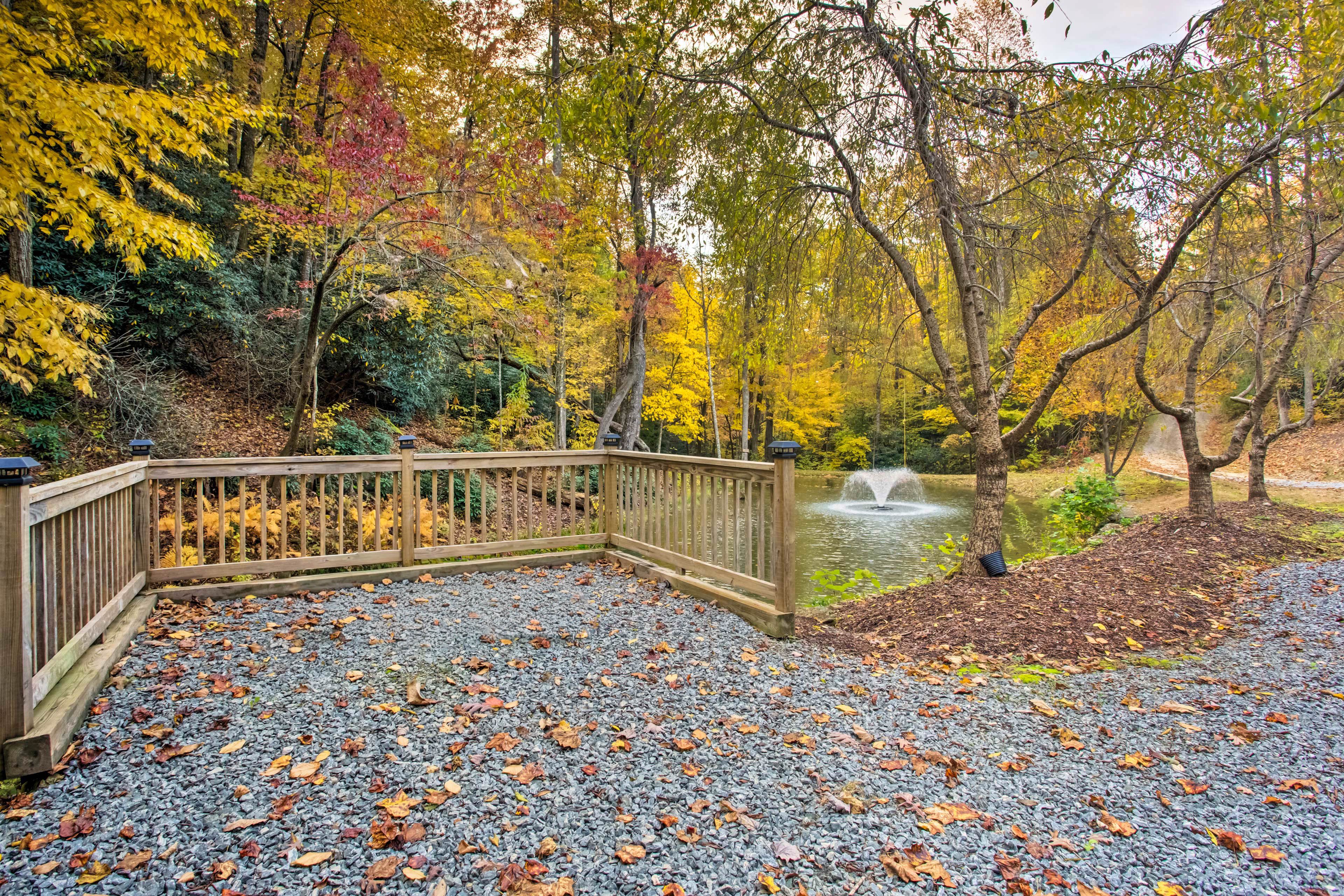 Pond & Fountain On-Site