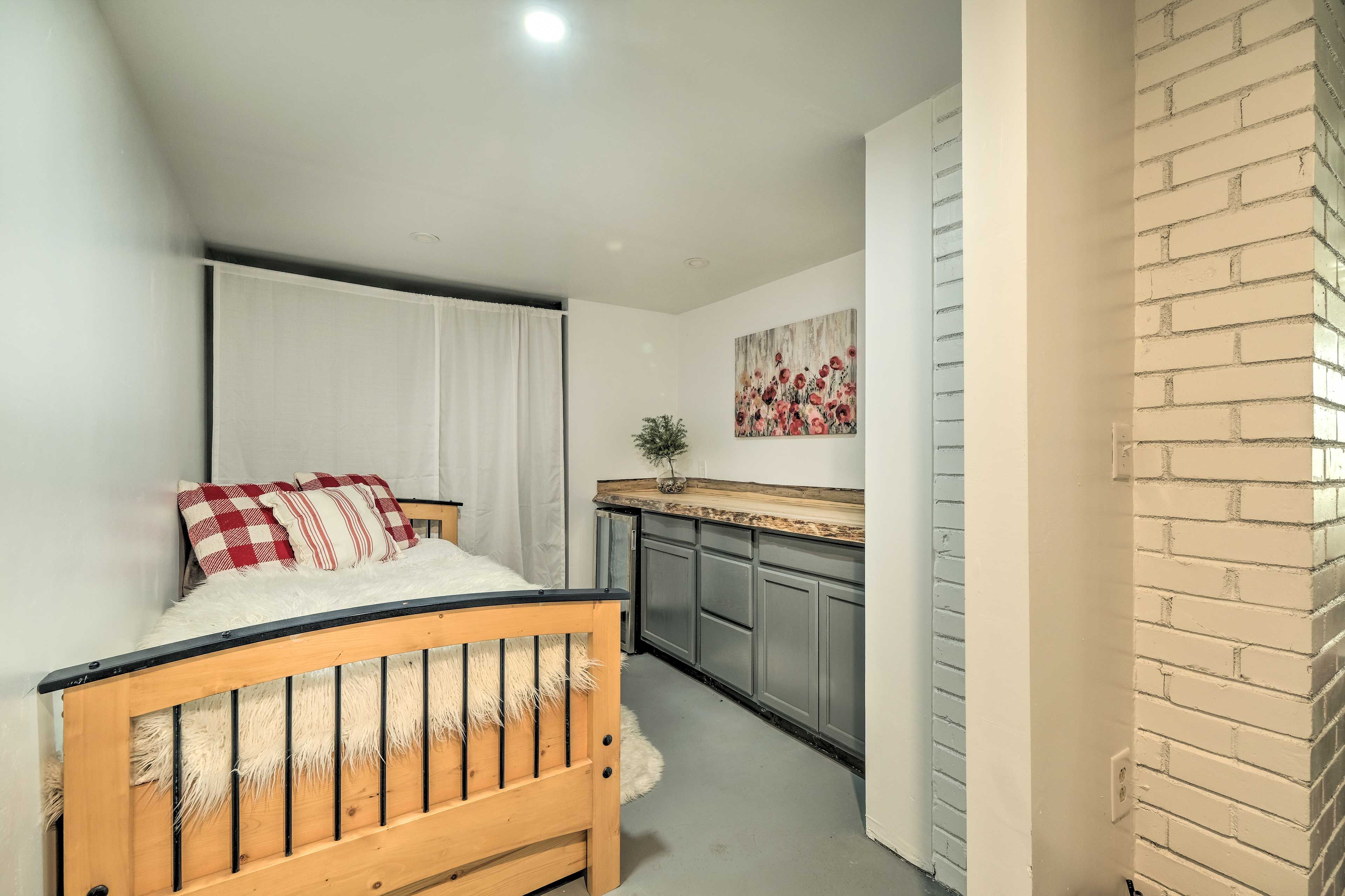 Downstairs Living Space | Twin Trundle Bed