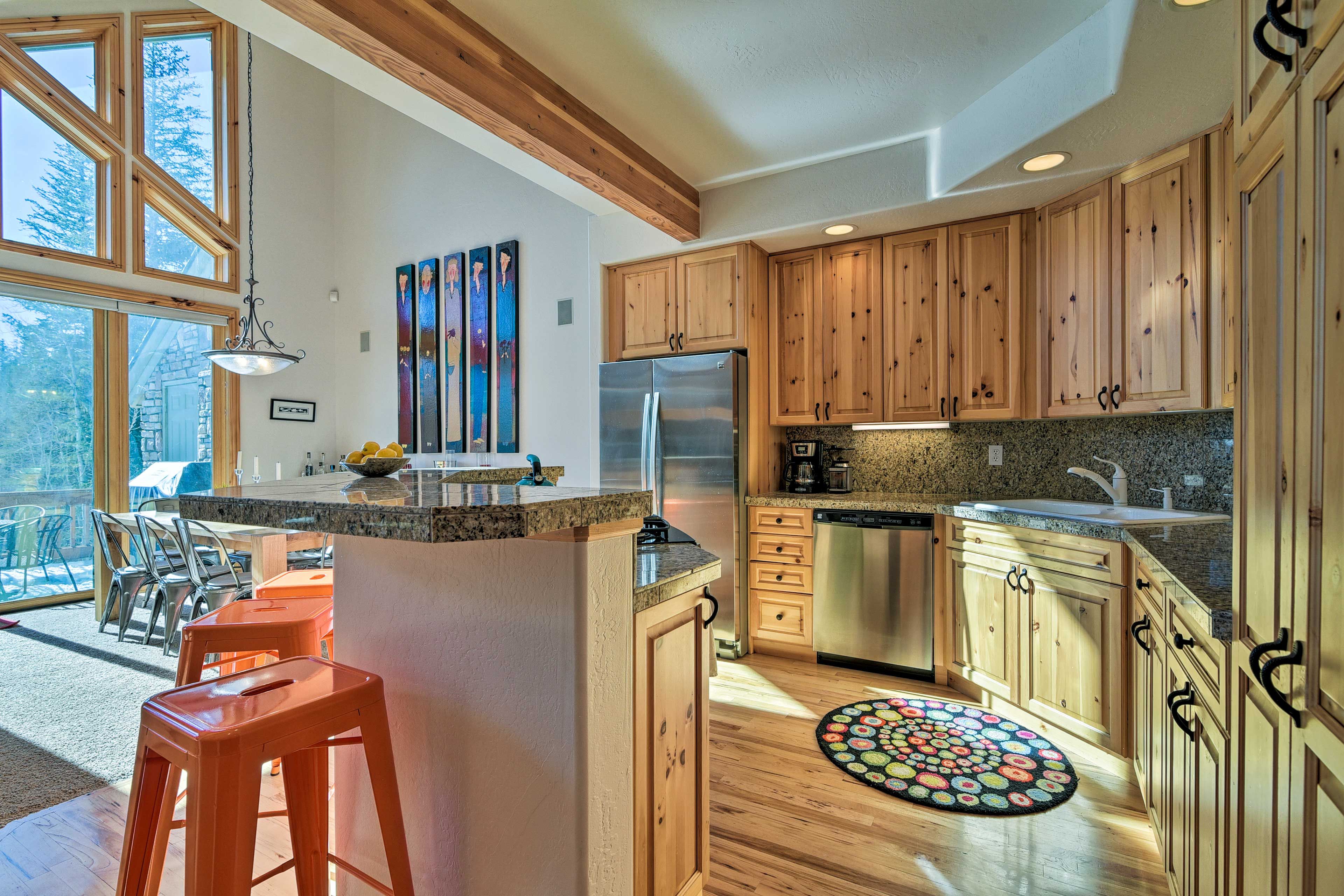 Natural light fills the interior.