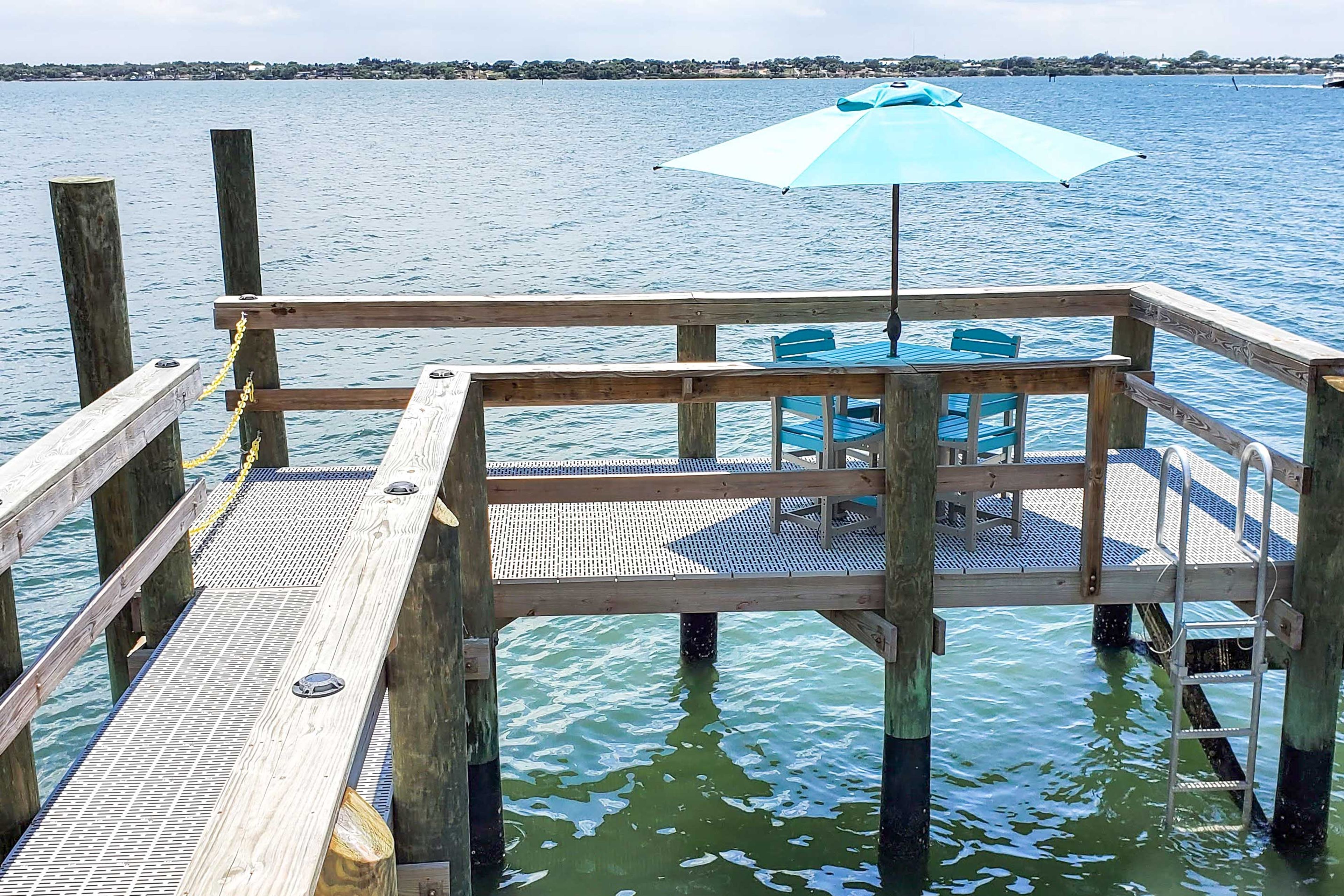 Exterior | Private Dock w/ Dining Area | Direct Water Access