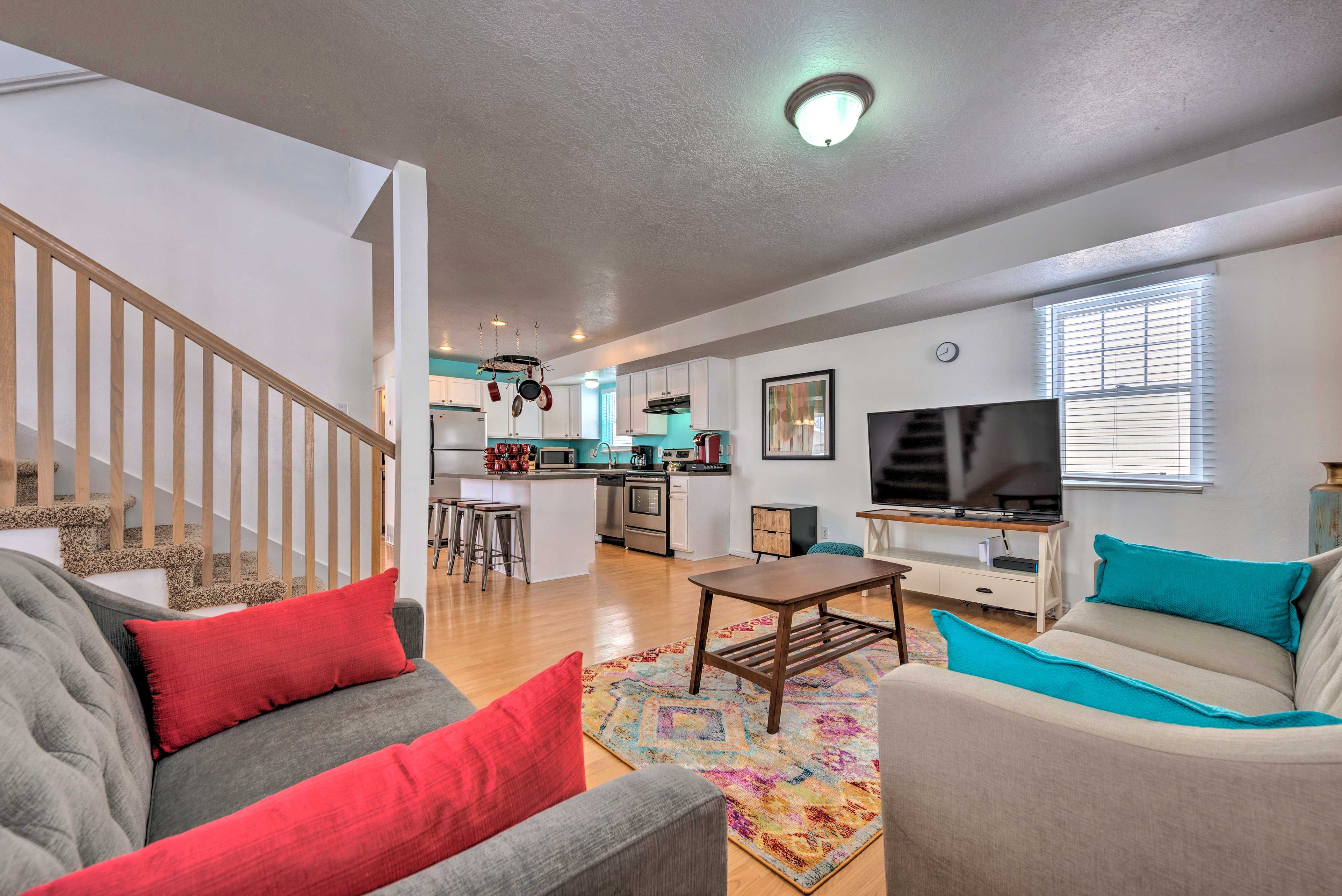 Logan Vacation Rental | 3BR | 2BA | Stairs Required | 1,579 Sq Ft