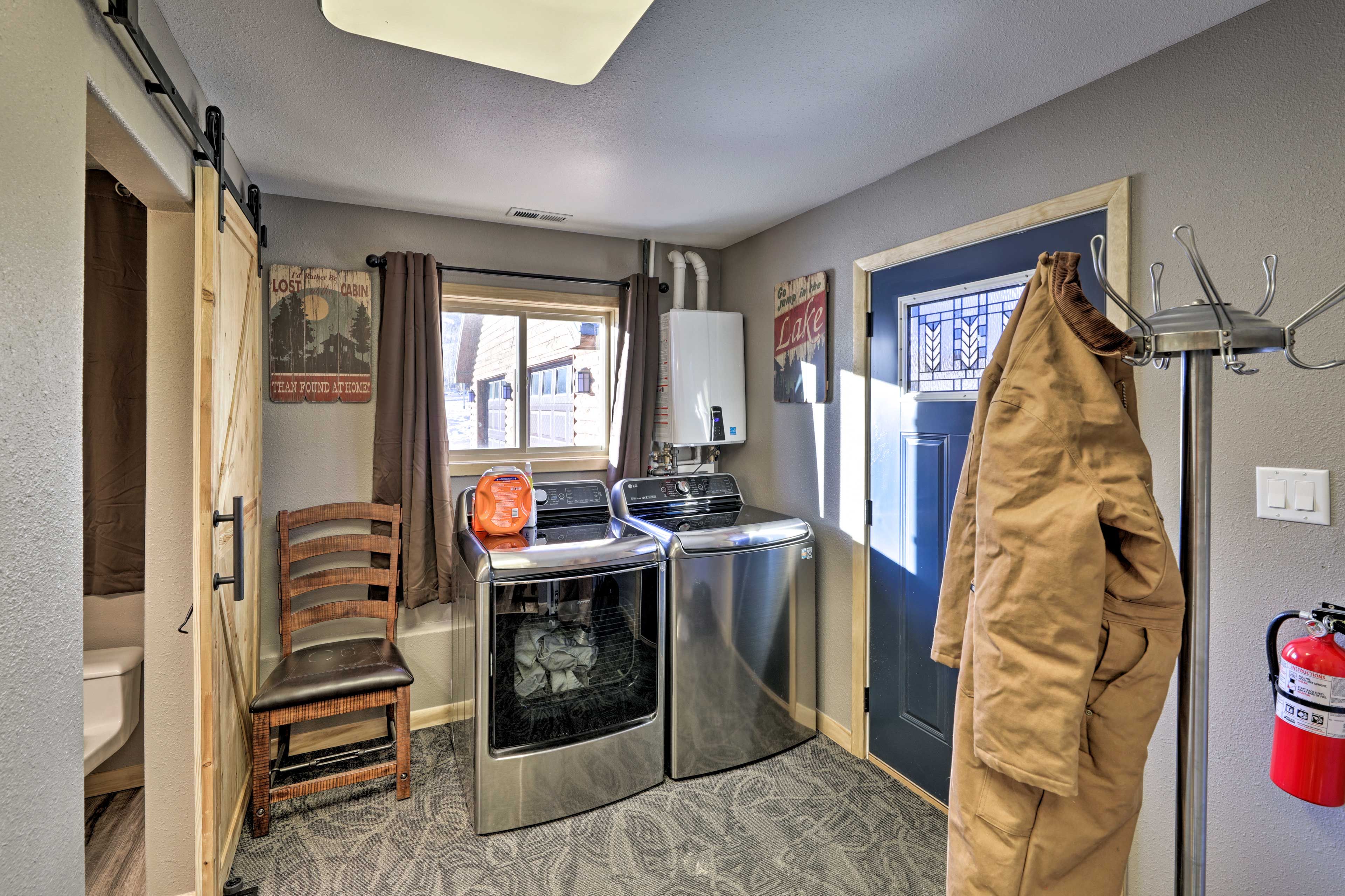 Washer & Dryer | Iron & Board | Laundry Detergent