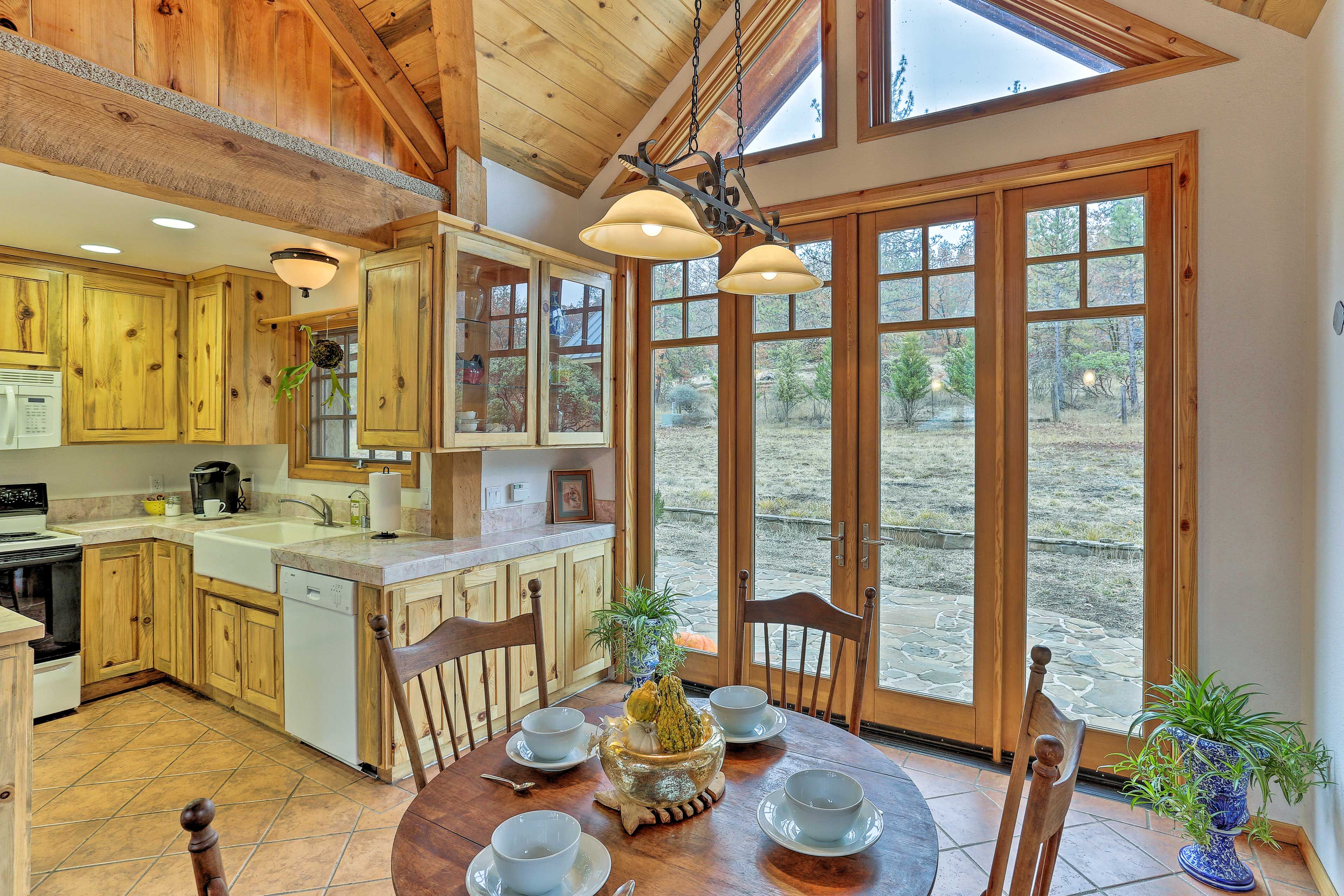 Numerous expansive windows & doors ensure ample natural light.