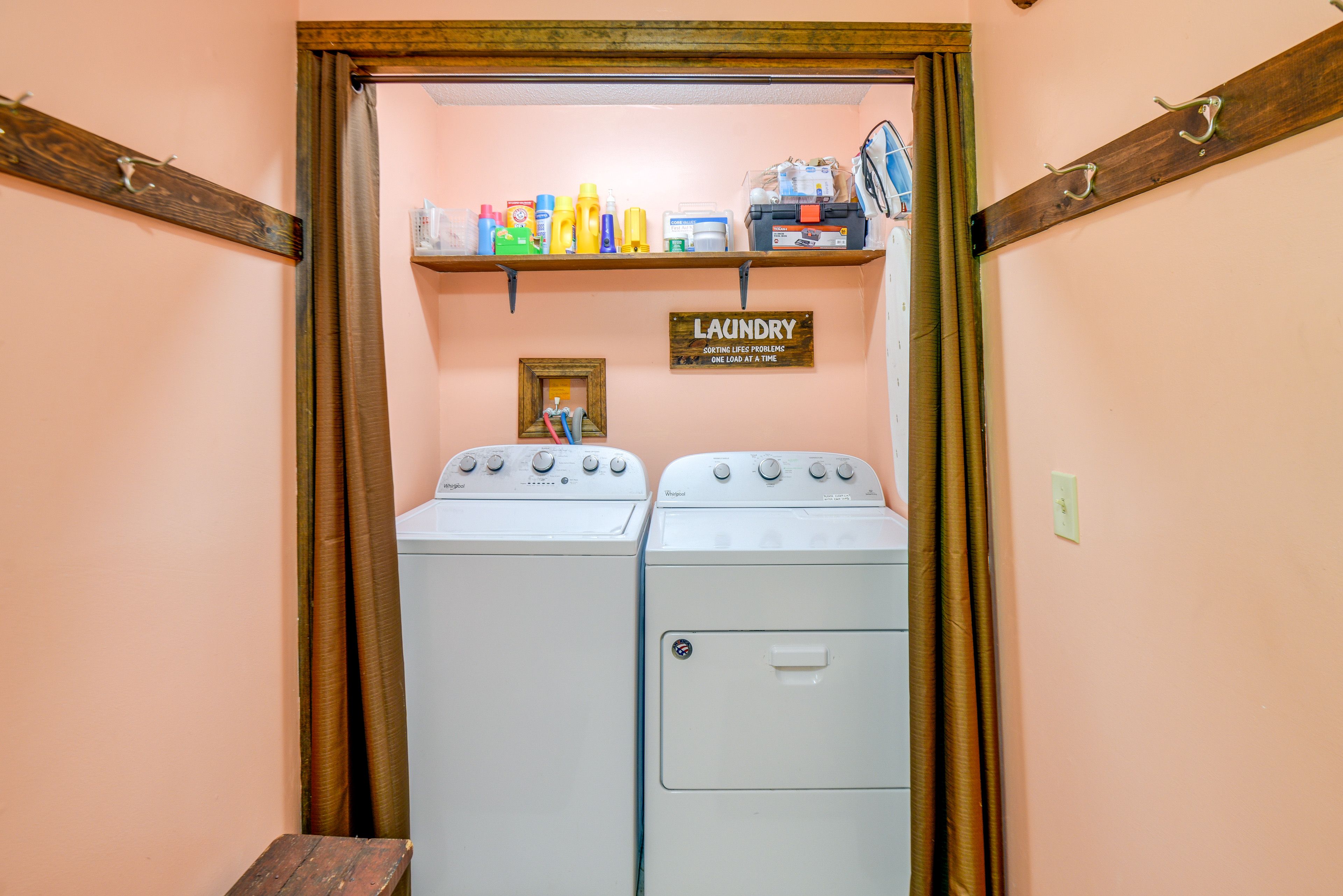 Washer & Dryer | Iron & Board