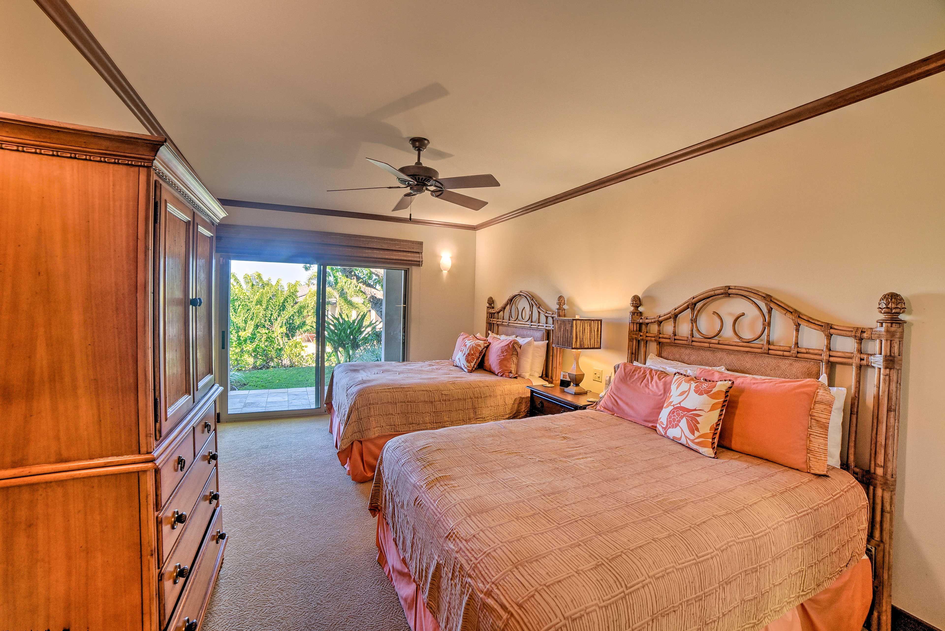 Bedroom 3 | 2 Queen Beds