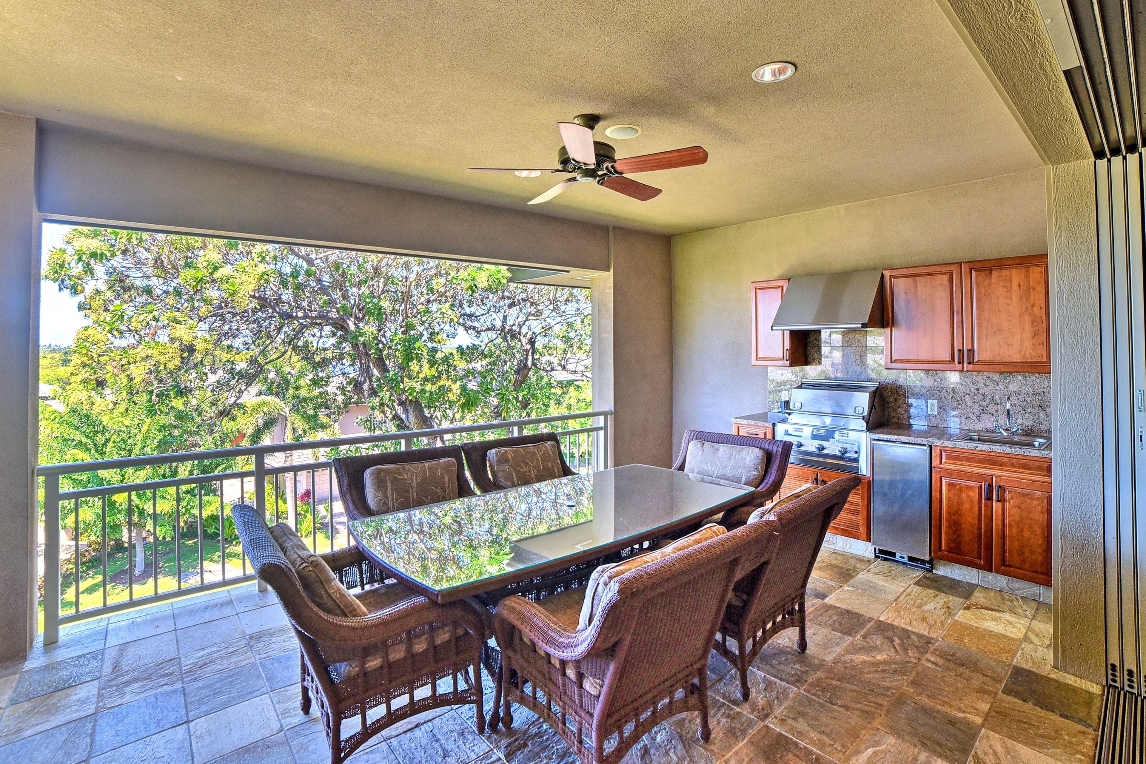 Covered Balcony