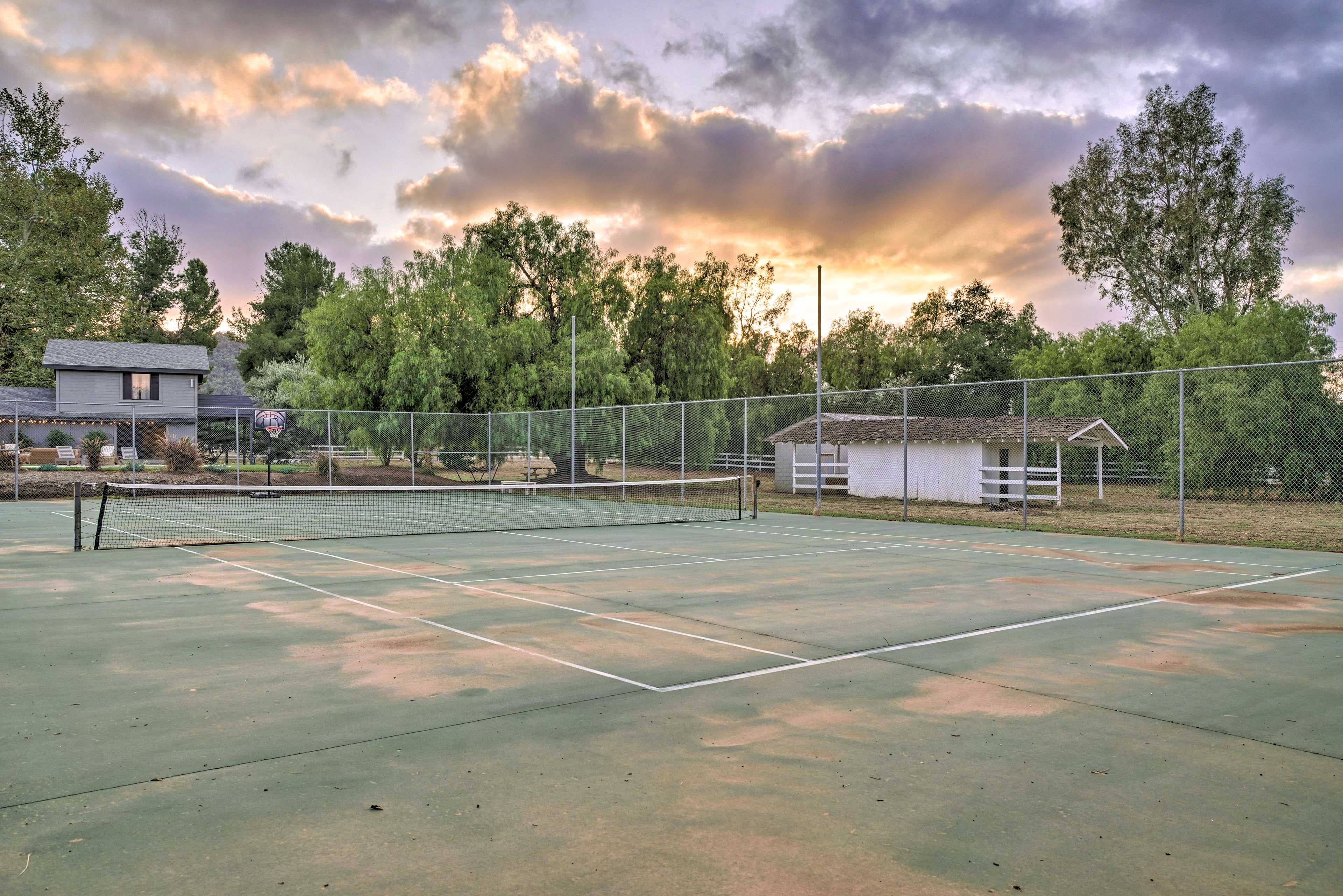 Private Tennis Court