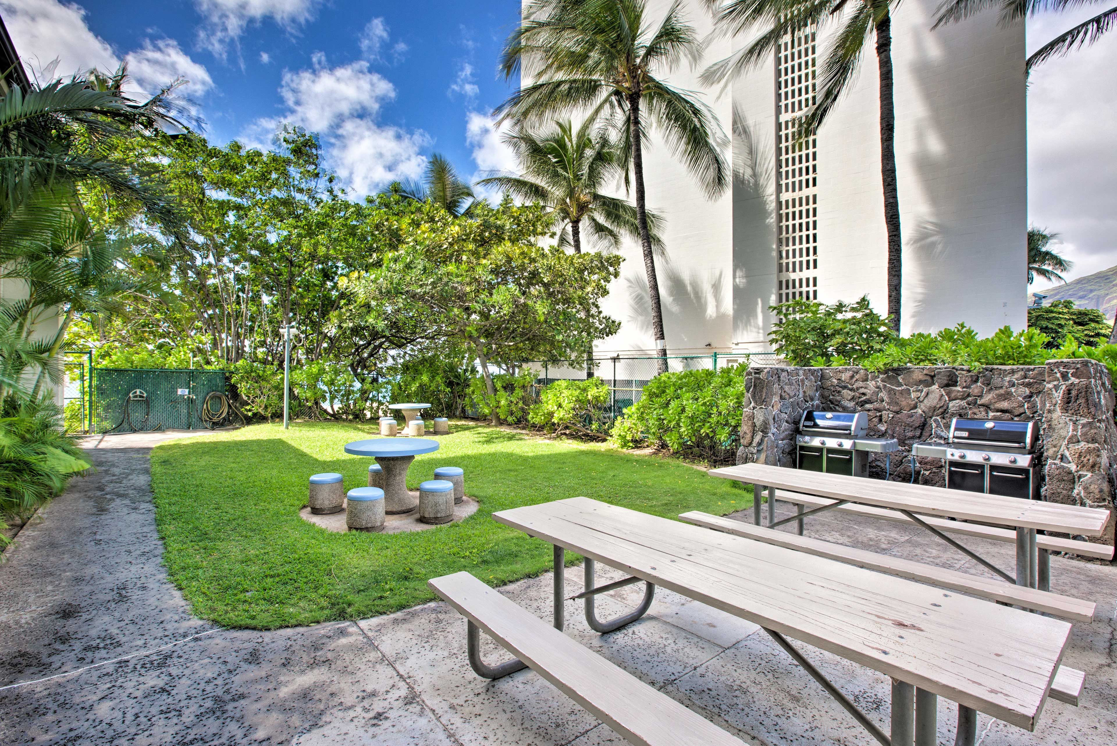Community BBQ Area