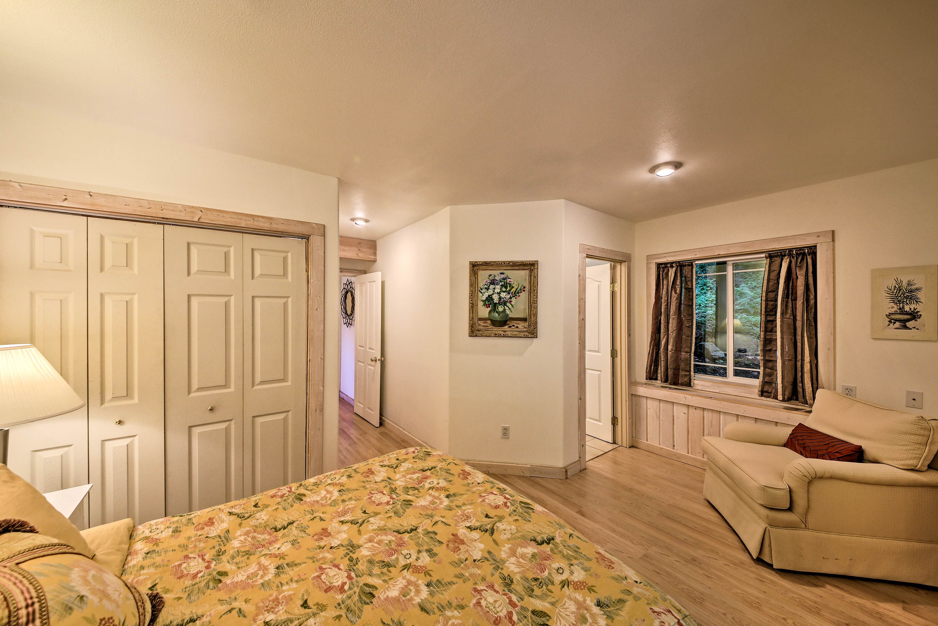 This bedroom also includes an en-suite bathroom.