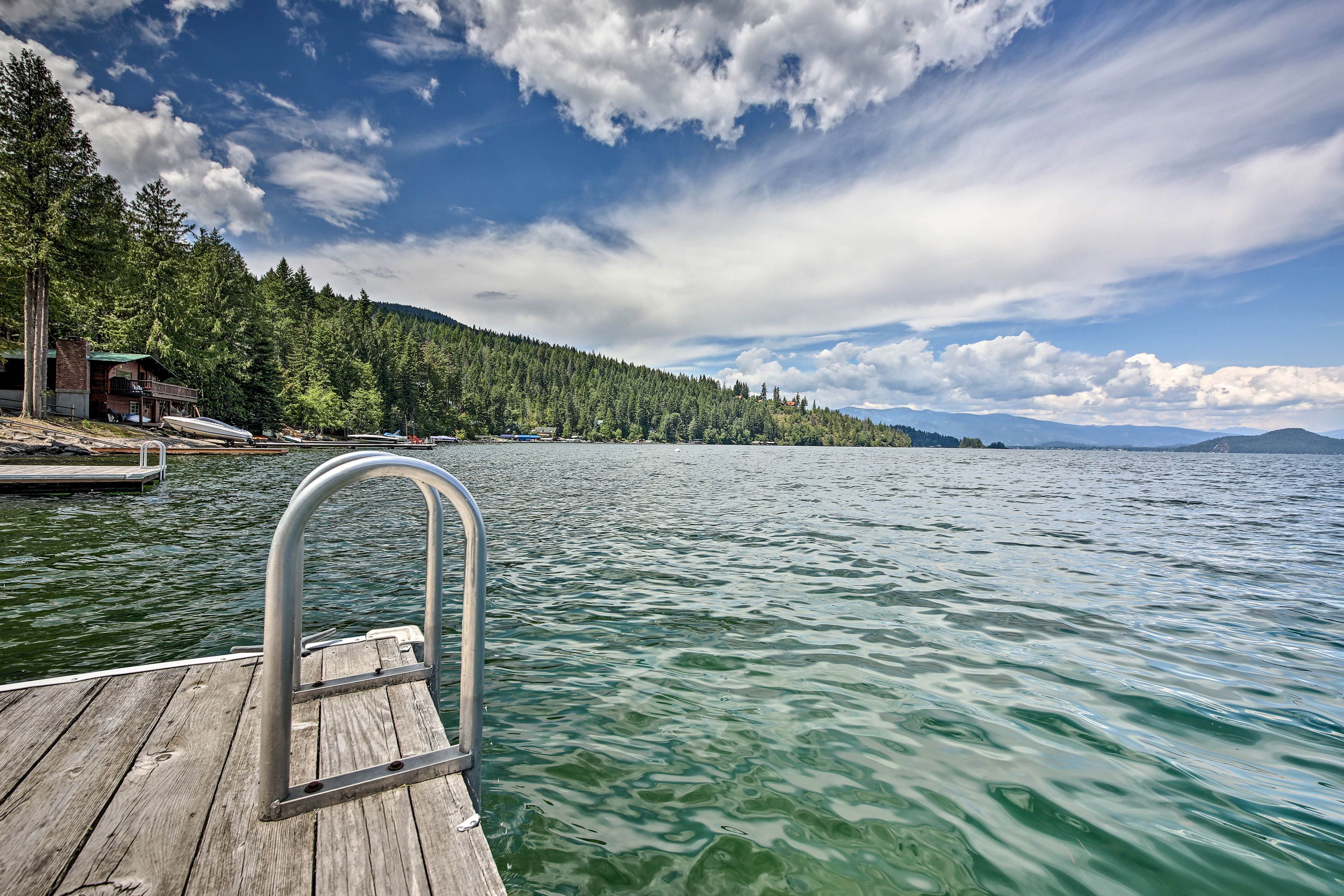 Avid boaters will love this destination.
