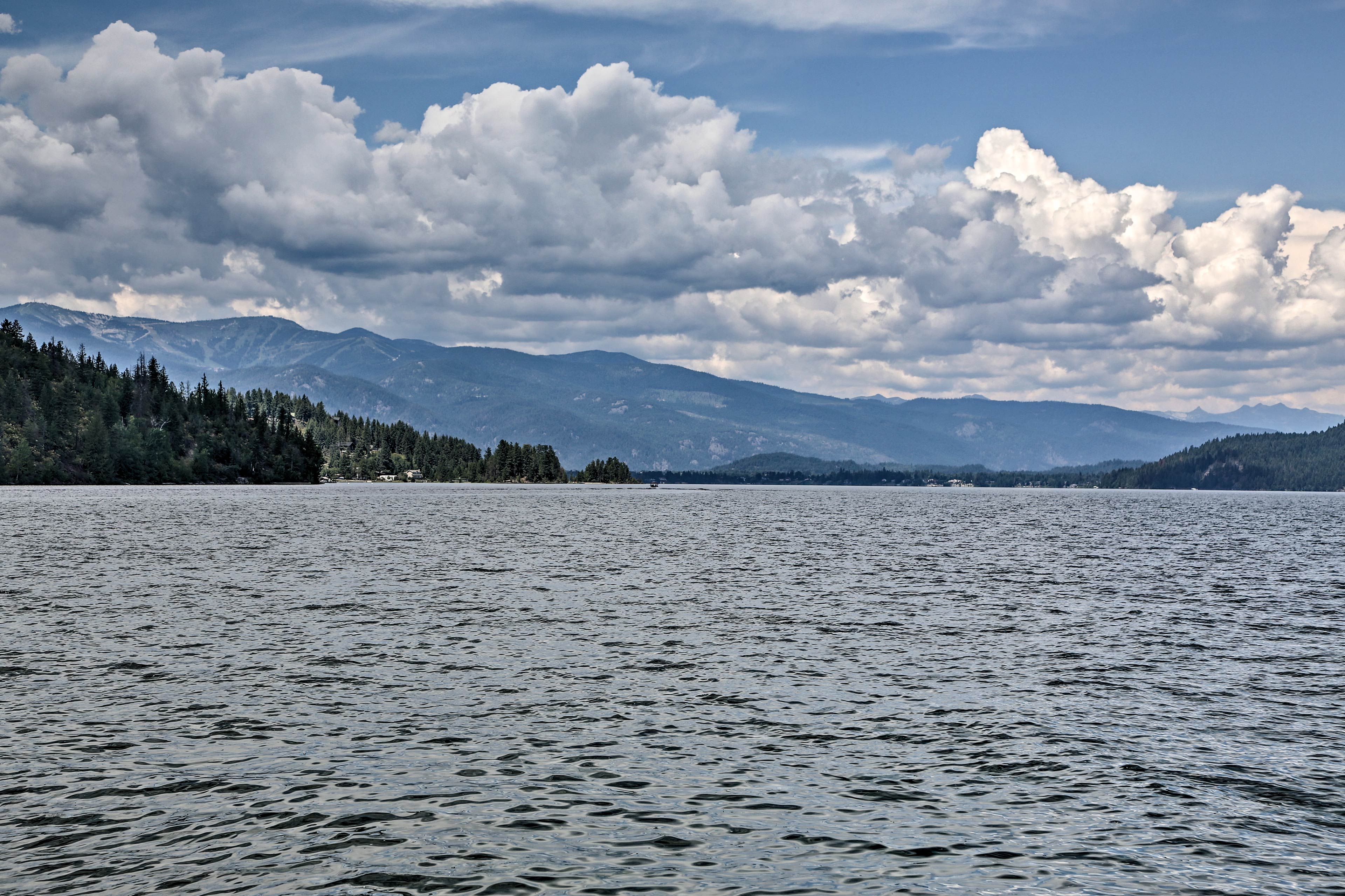 Lake Pend Oreille calls you to get away.