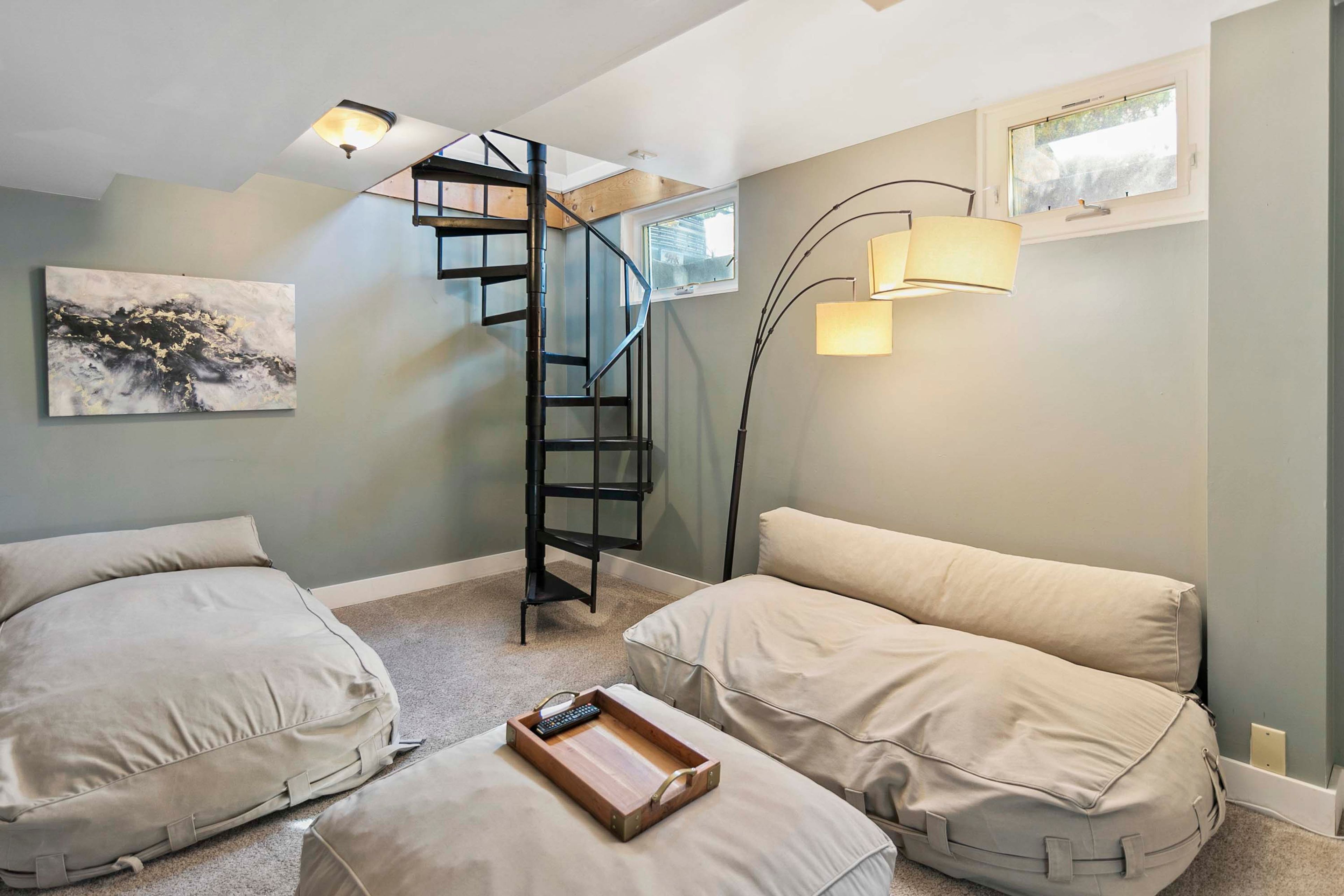 Basement Living Area | Lower Level