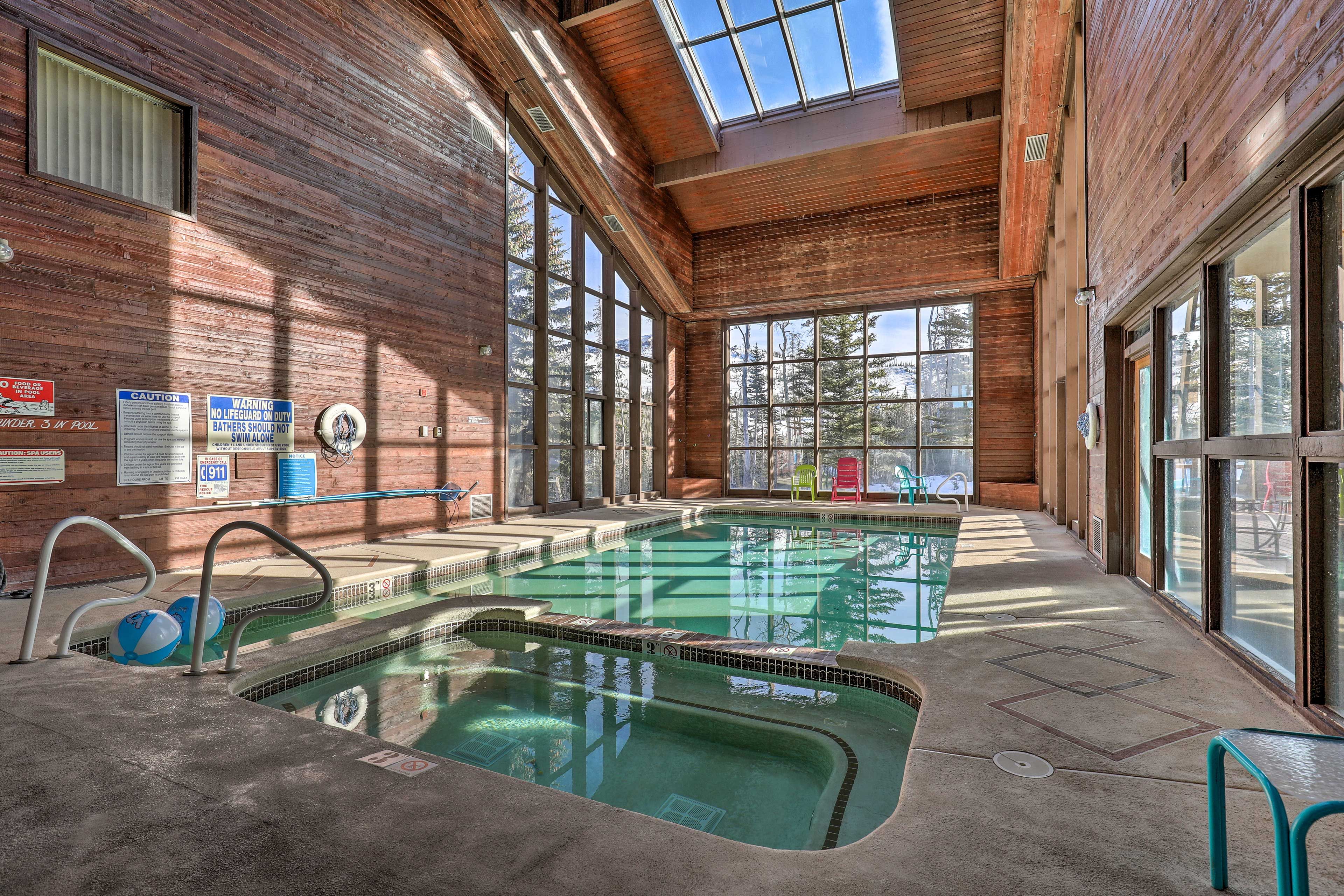 Brian Head Vacation Rental | 2BR | 2BA | 880 Sq Ft | Steps Required
