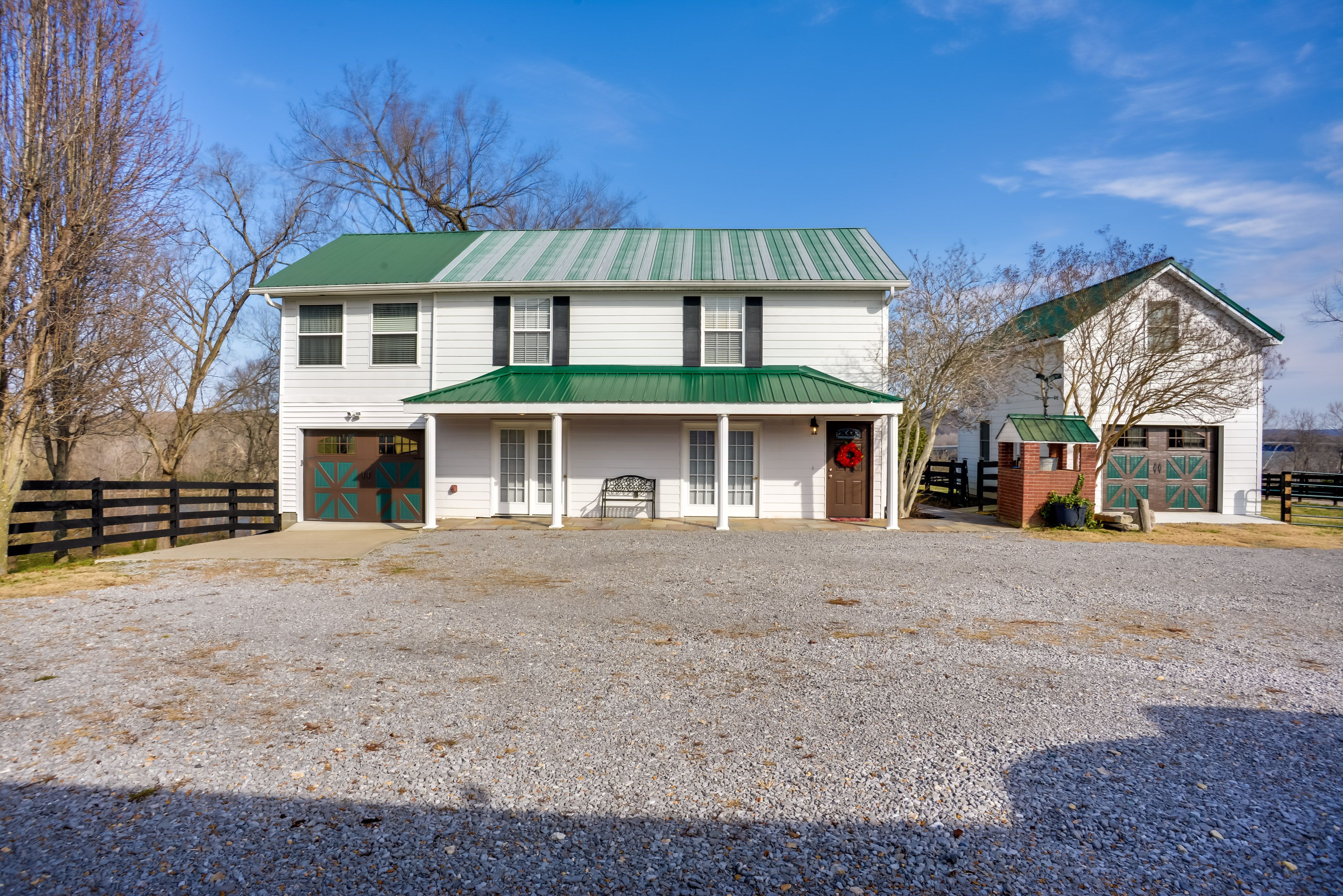 Cottage Exterior | Parking | Driveway (8 Vehicles)