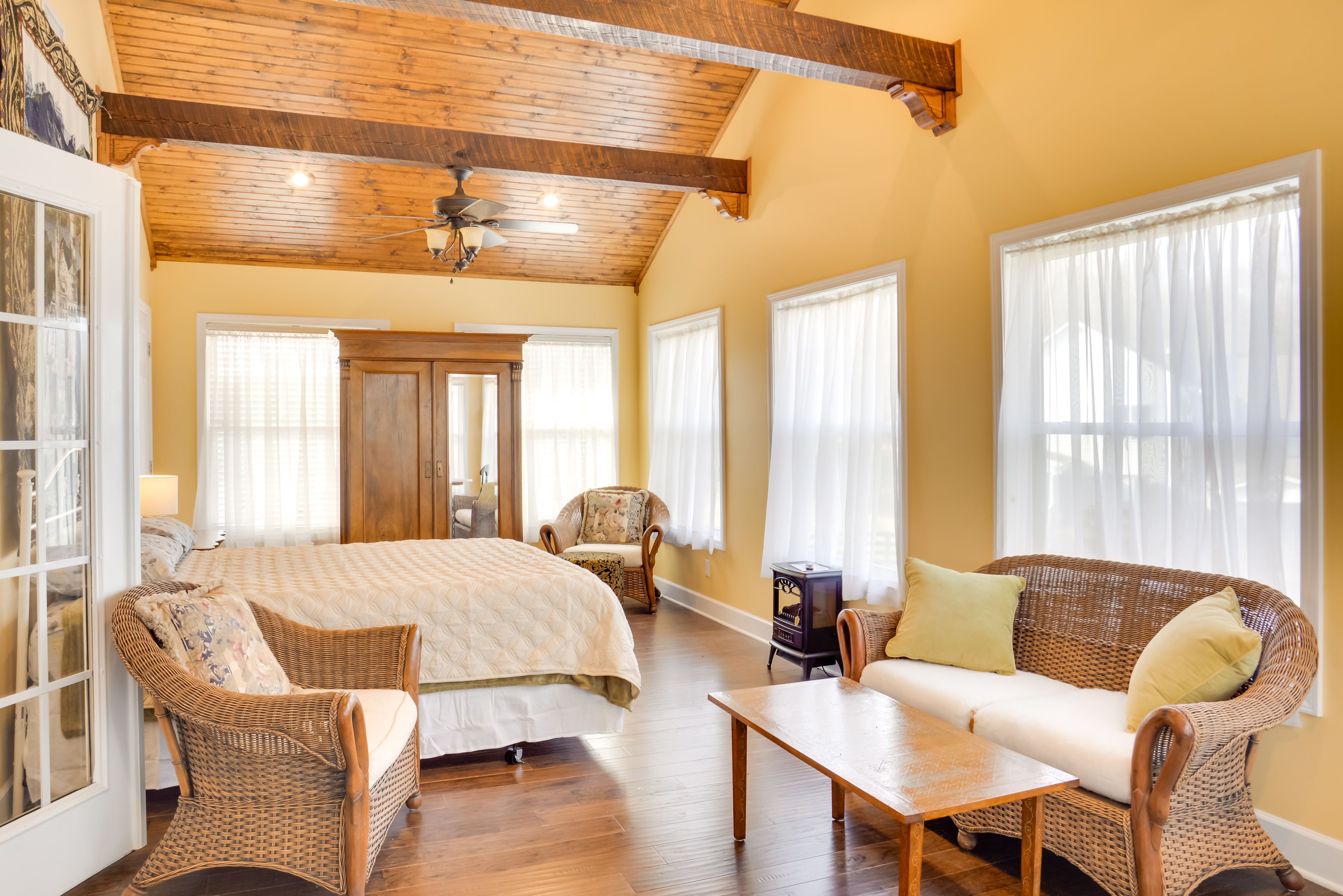 Bedroom 2 (Access via Bedroom 1) | Queen Bed | 2nd Floor