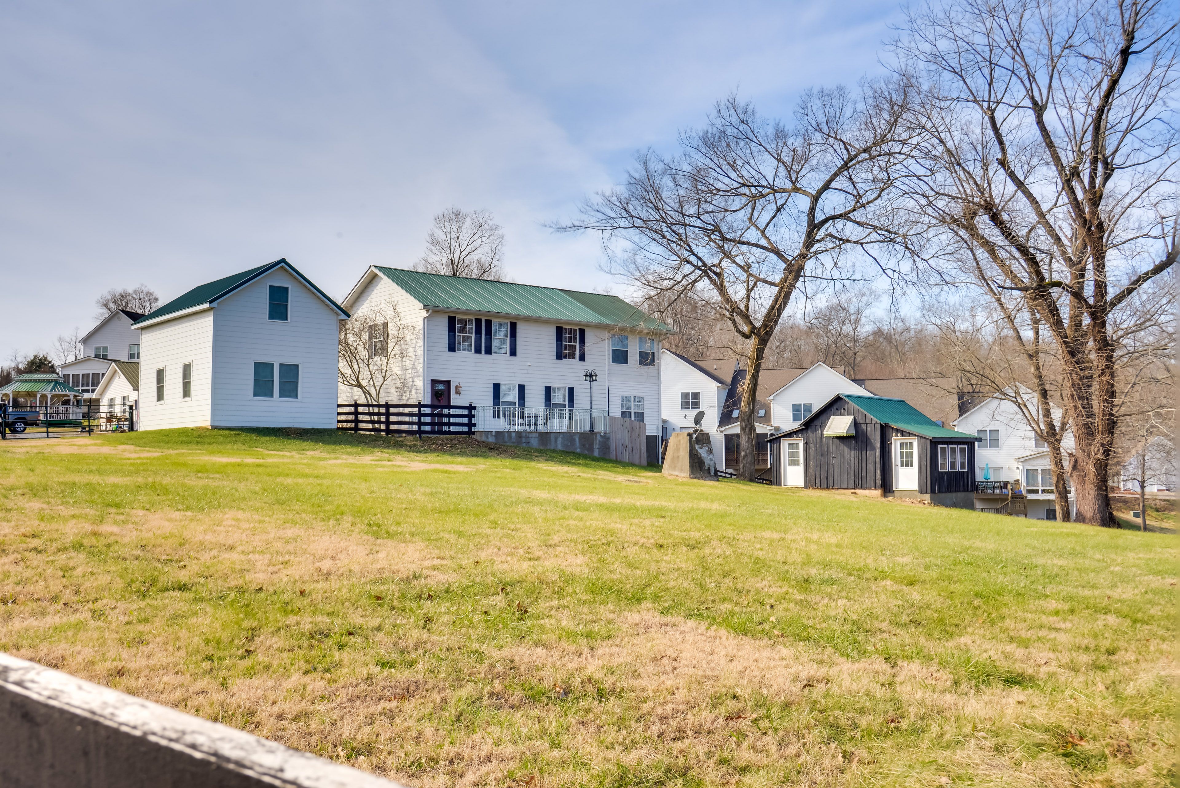 Cottage Exterior | Self Check-In | 0.8 Mi to Downtown