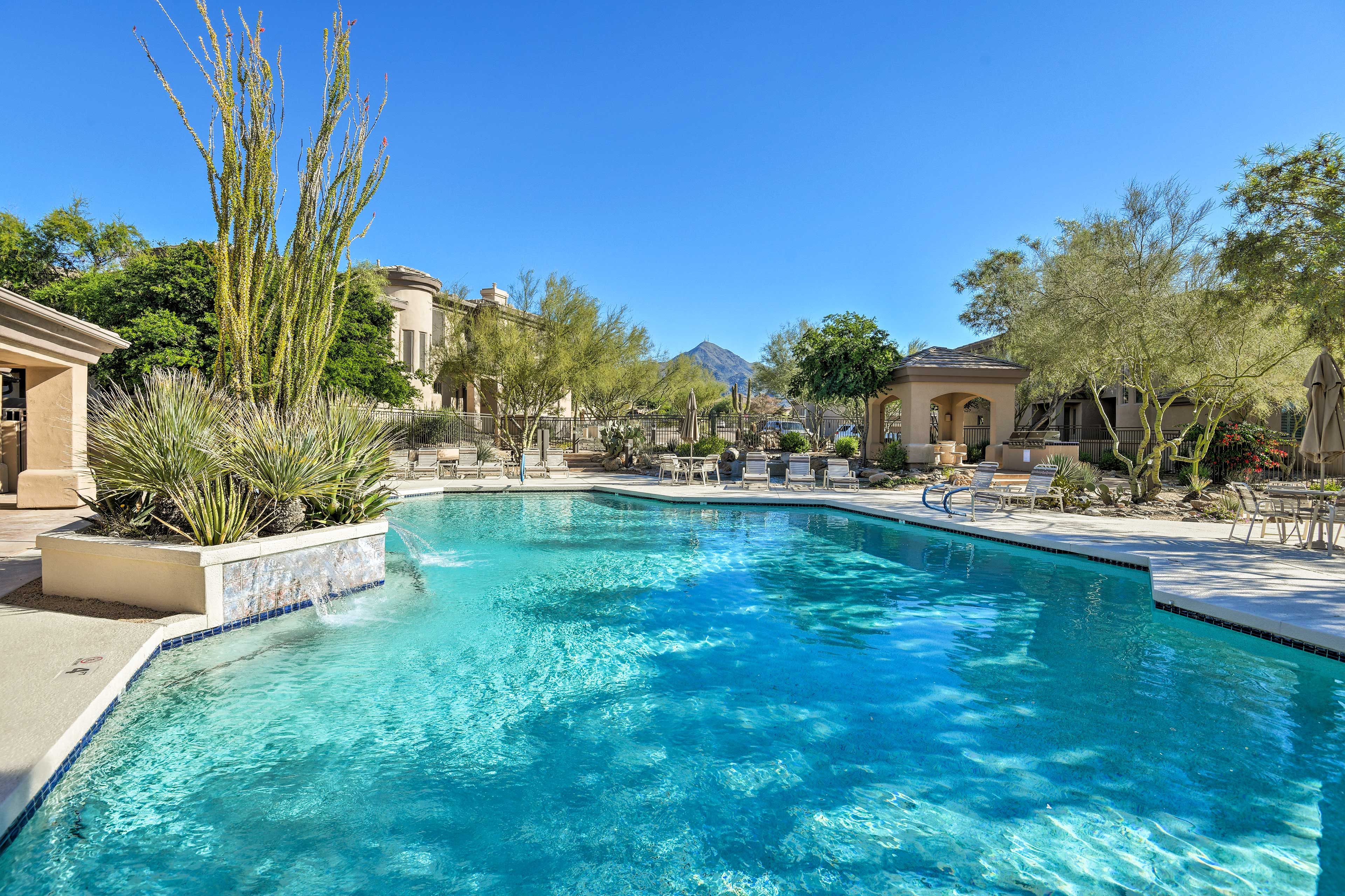 Uncover ultimate relaxation at this 2-bedroom, 2.5-bath condo in N Scottsdale!