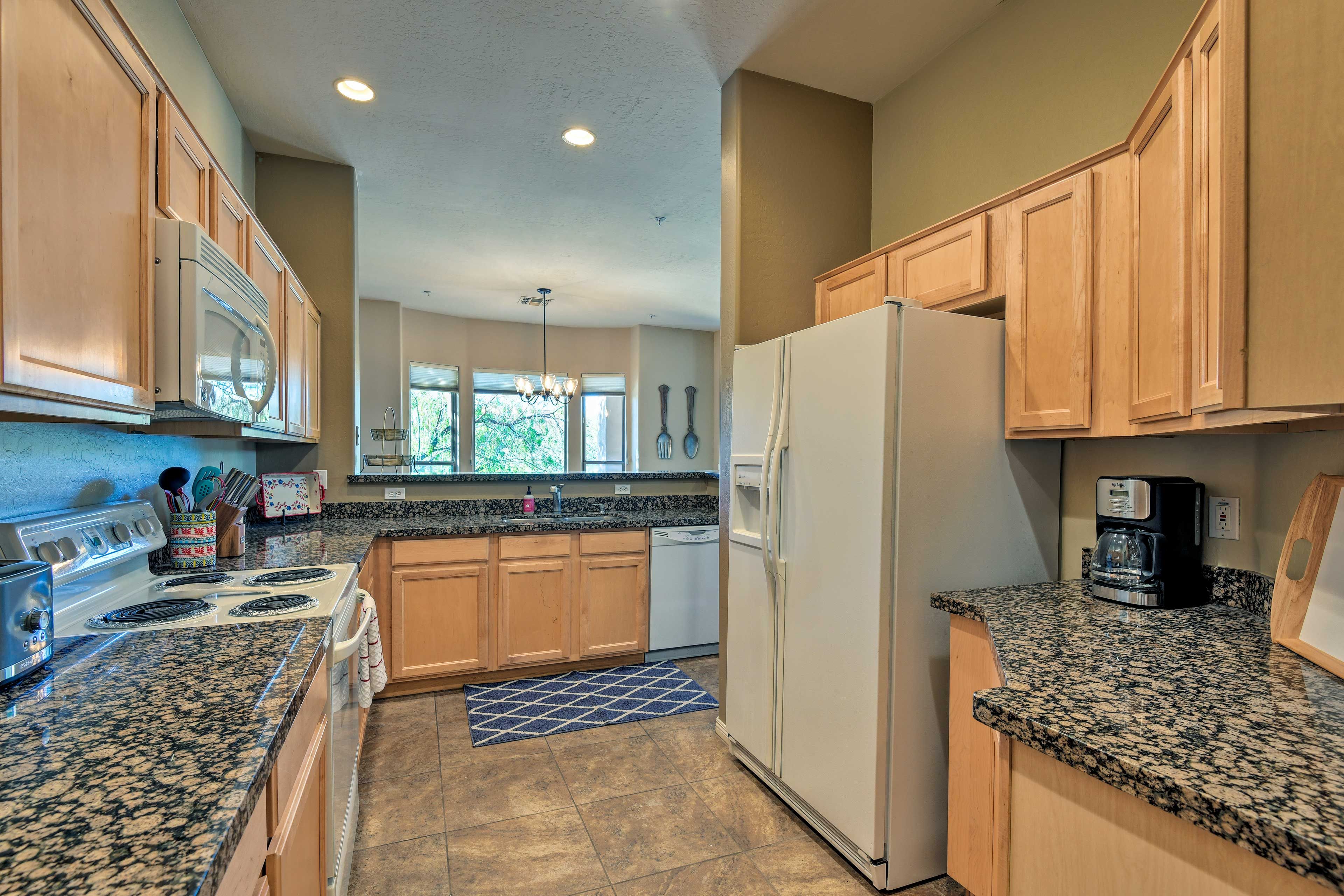 With all modern appliances and cookware, the possibilities are endless.