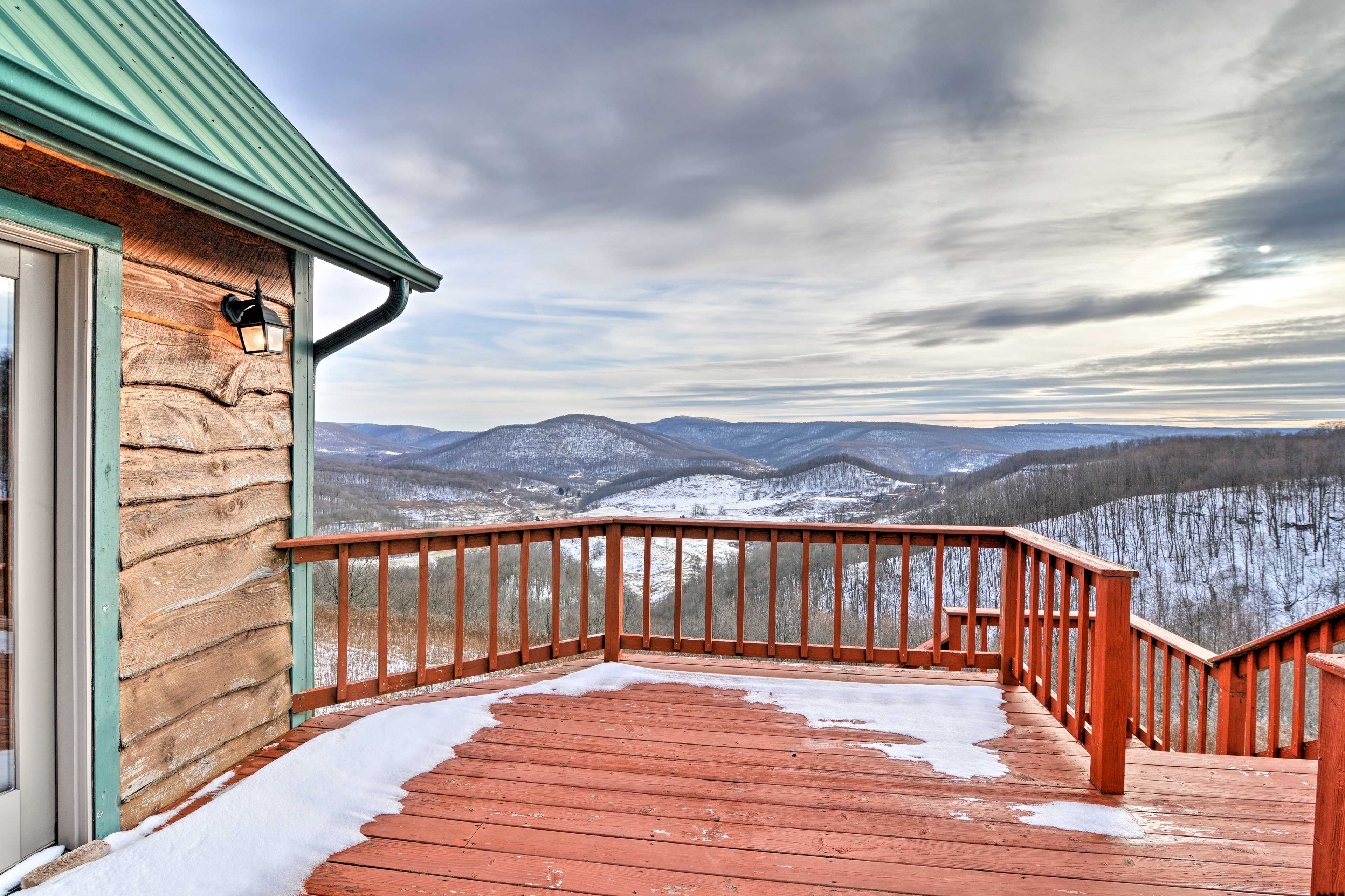 Deck in Winter
