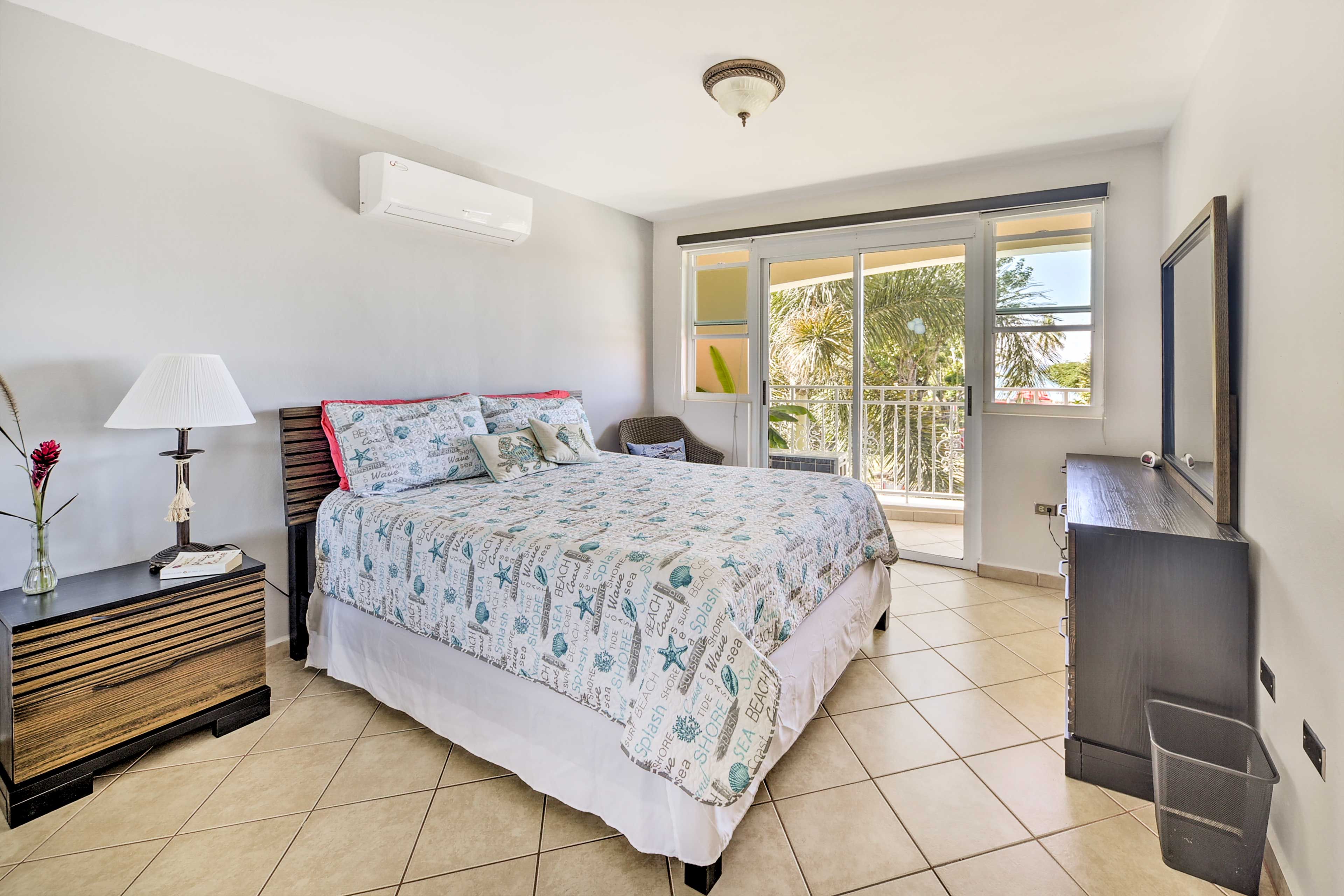 Bedroom 1 | Queen Bed | Balcony Access