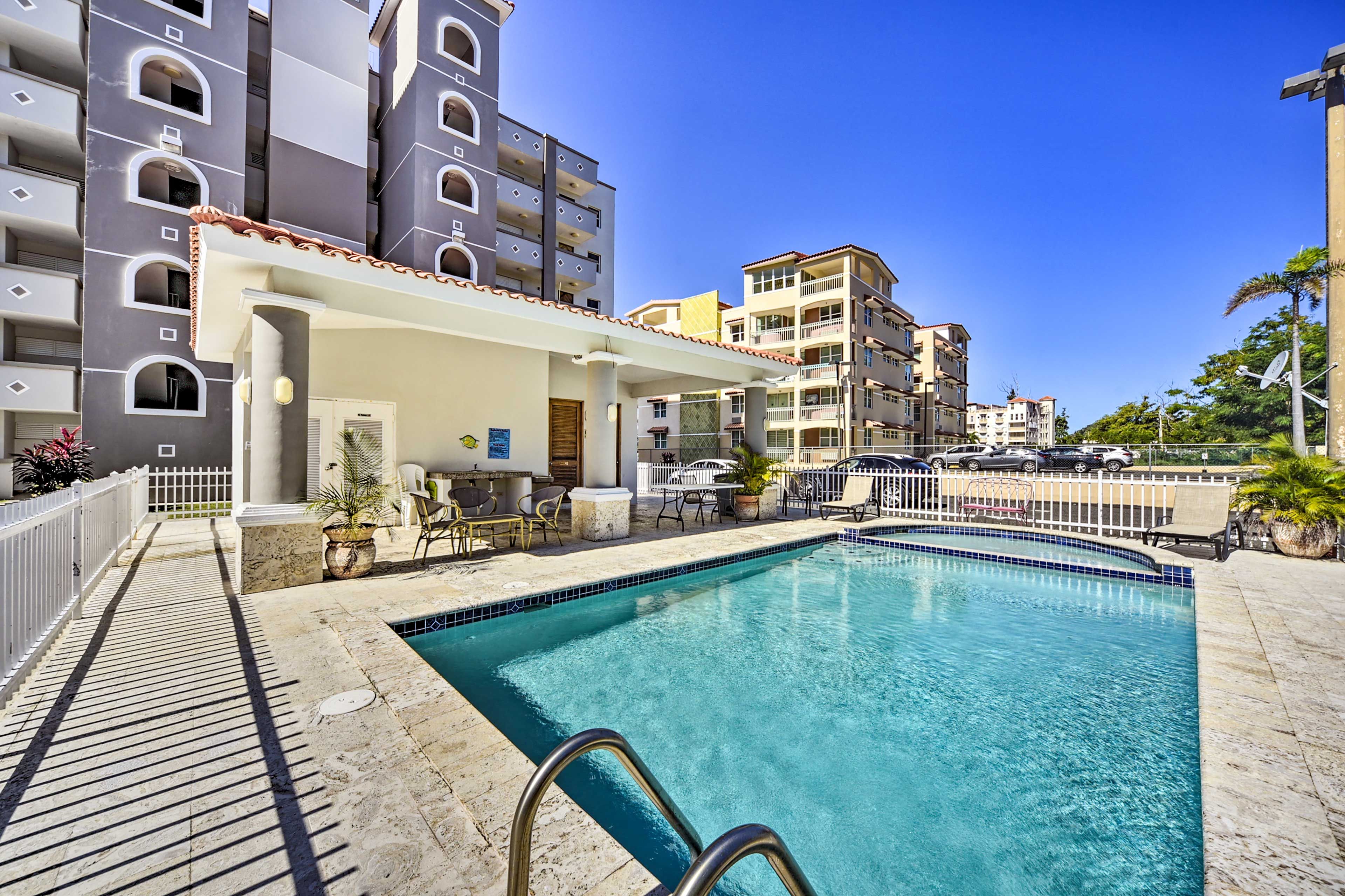 Rincon Vacation Rental | 2BR | 1BA | 1,000 Sq Ft | Step-Free Access w/ Elevator