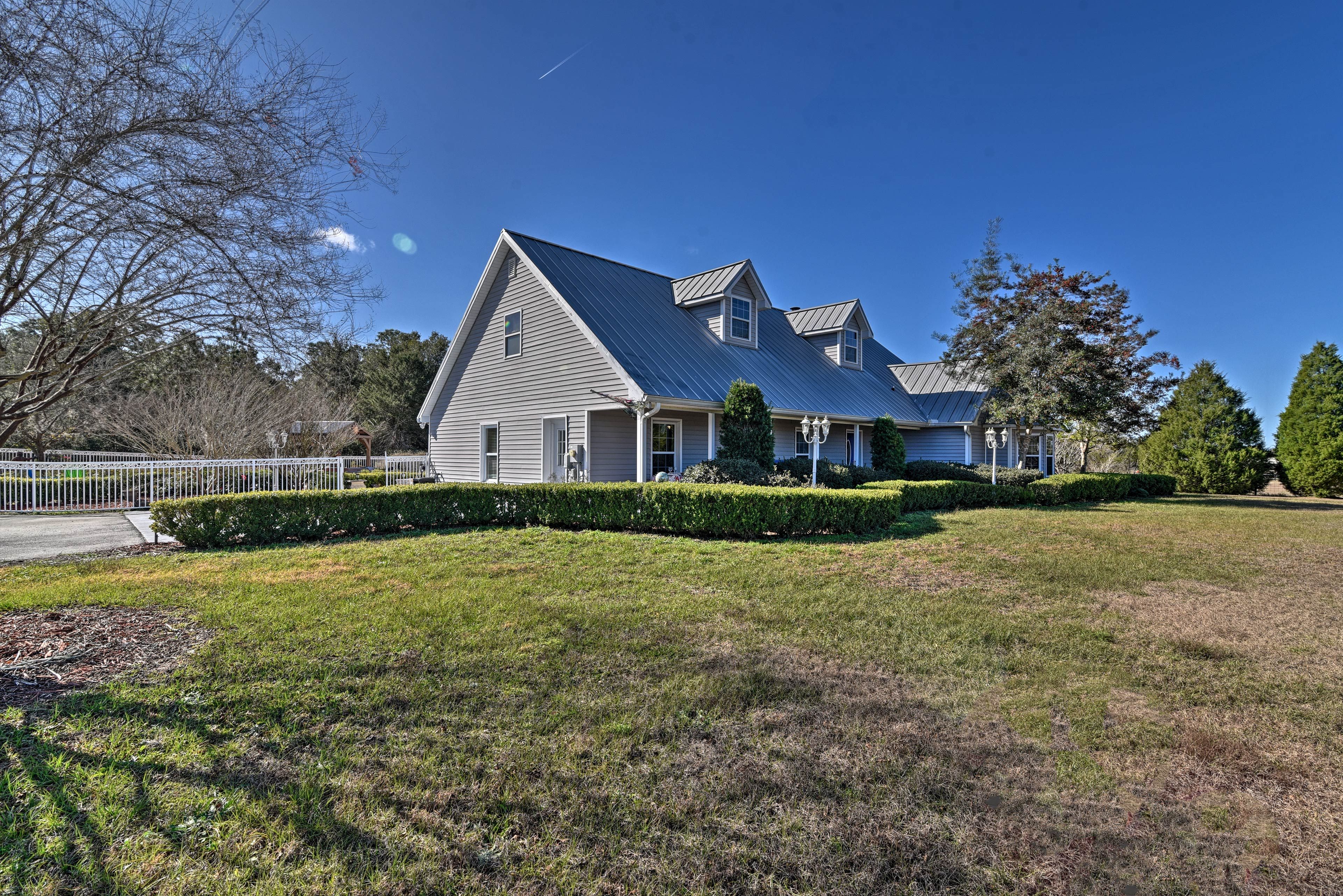 Enjoy the beautiful property.