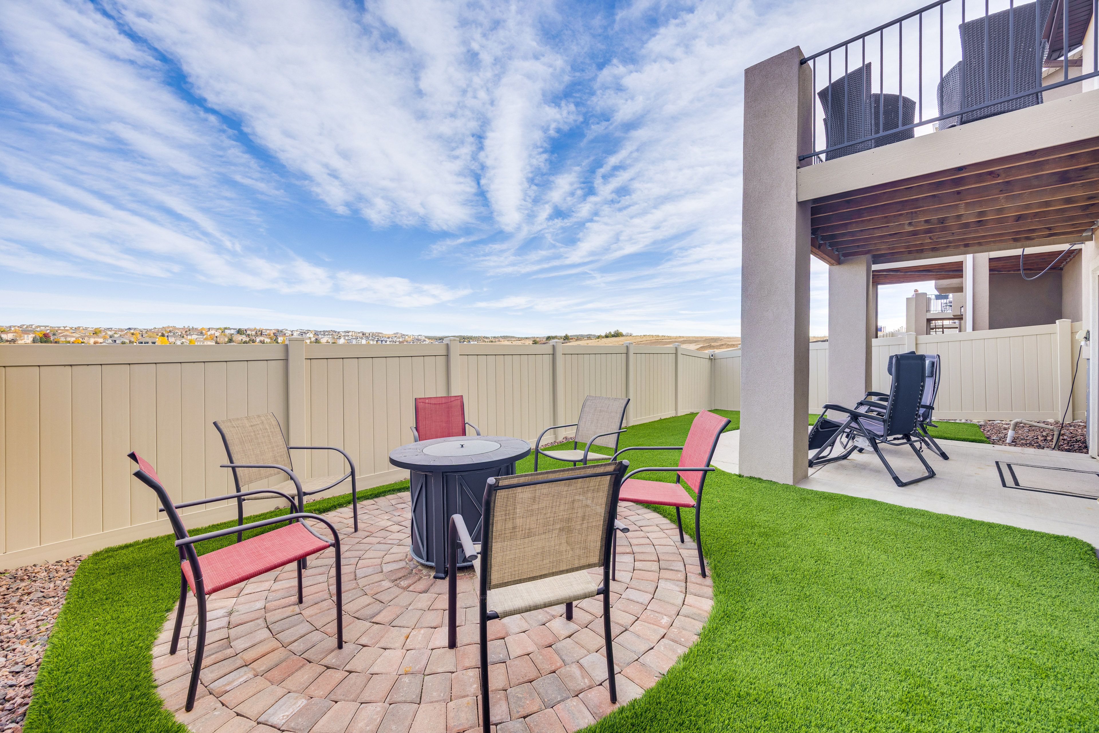 Colorado Springs Vacation Rental | 3BR | 2.5BA | 3 Steps to Enter | 2,500 Sq Ft