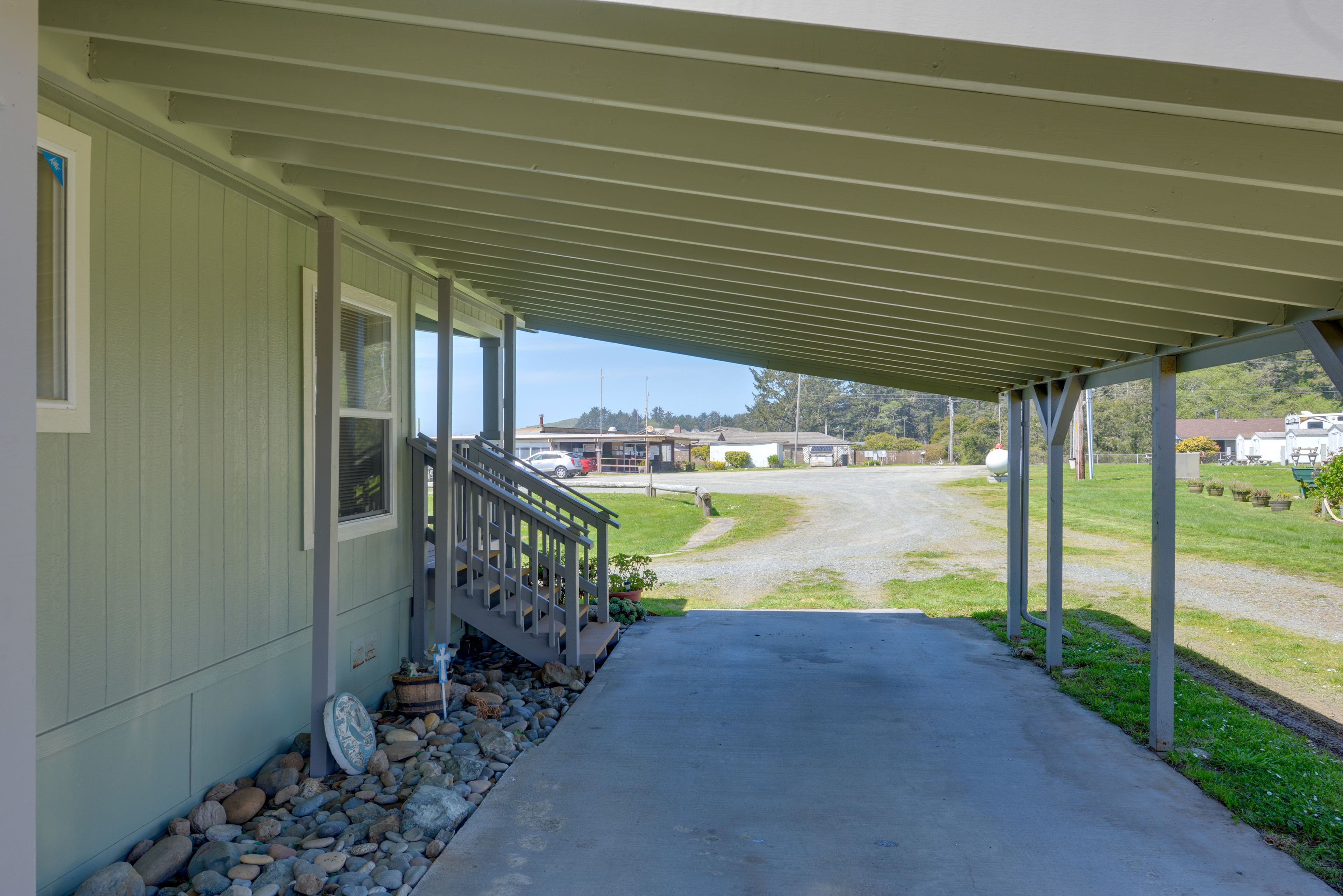 Covered Driveway