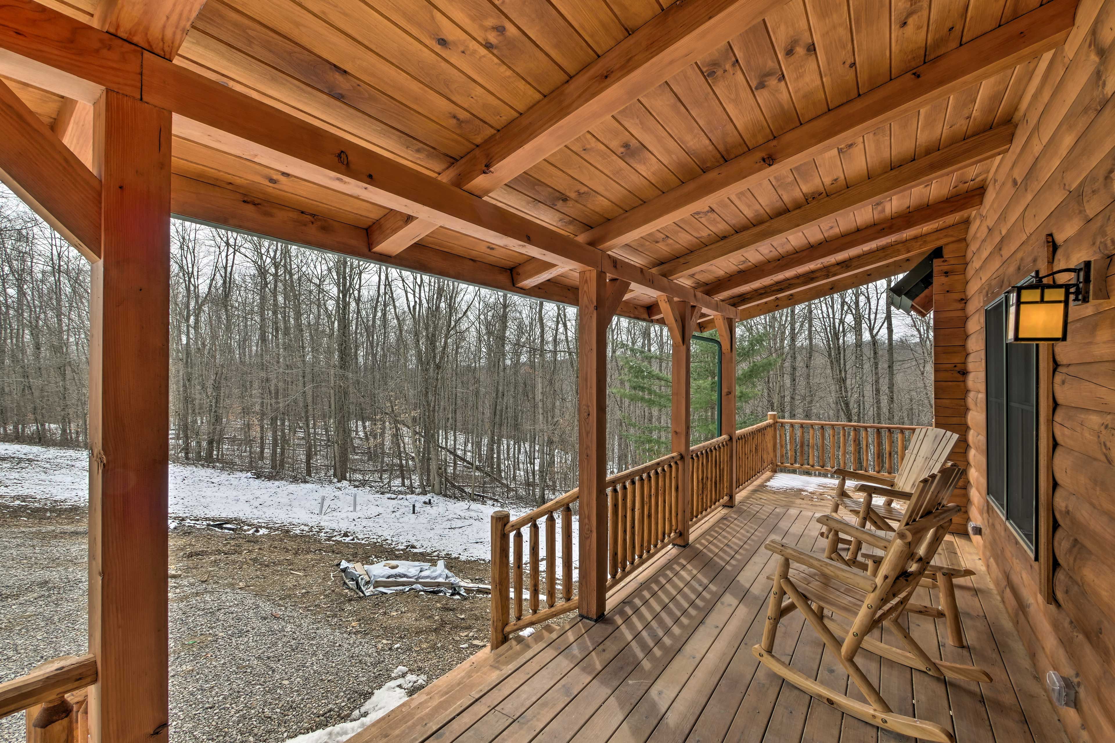 Wraparound Deck | Outdoor Dining | Furnished Patio | 3-Story Property