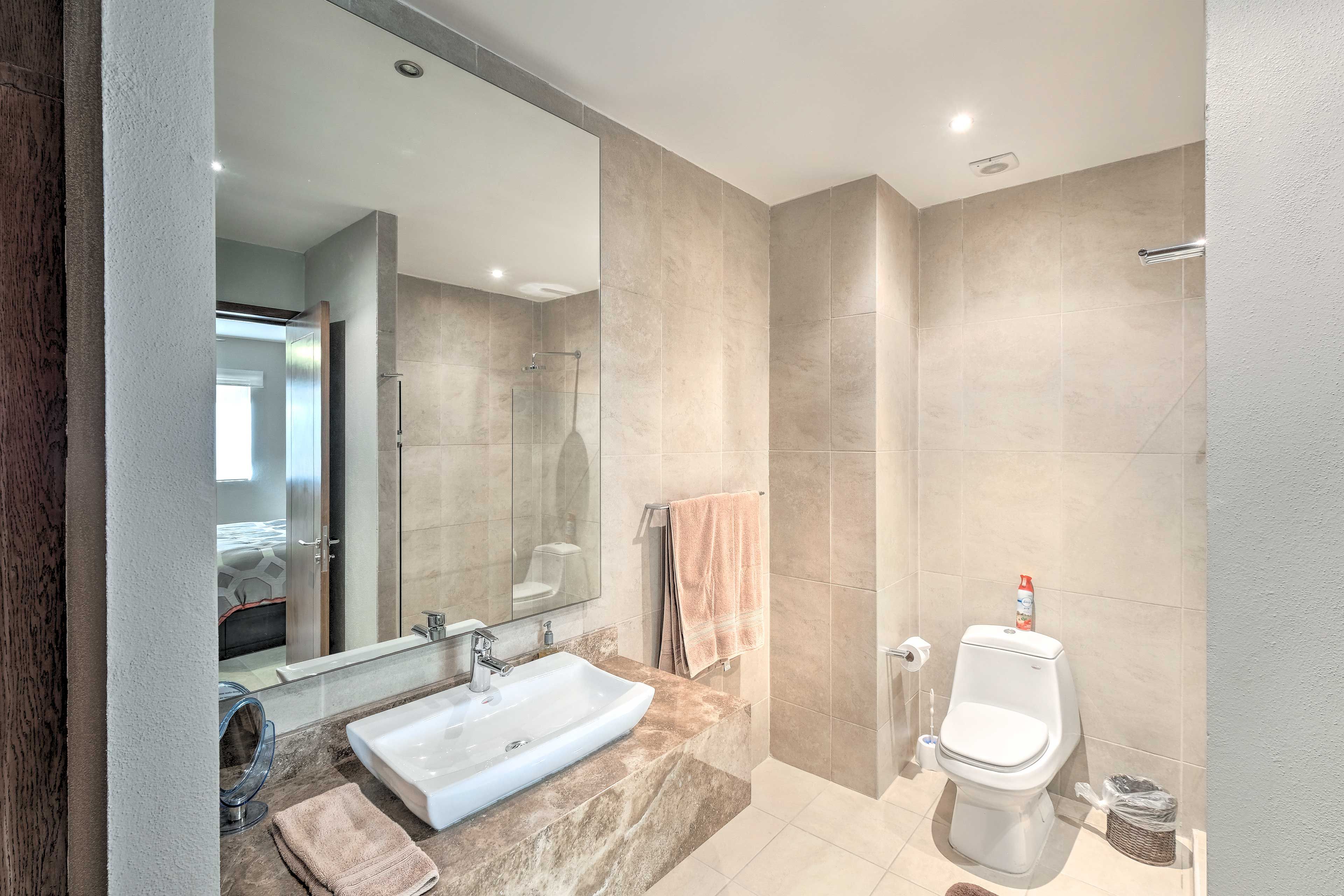 Freshen up before crawling into bed.