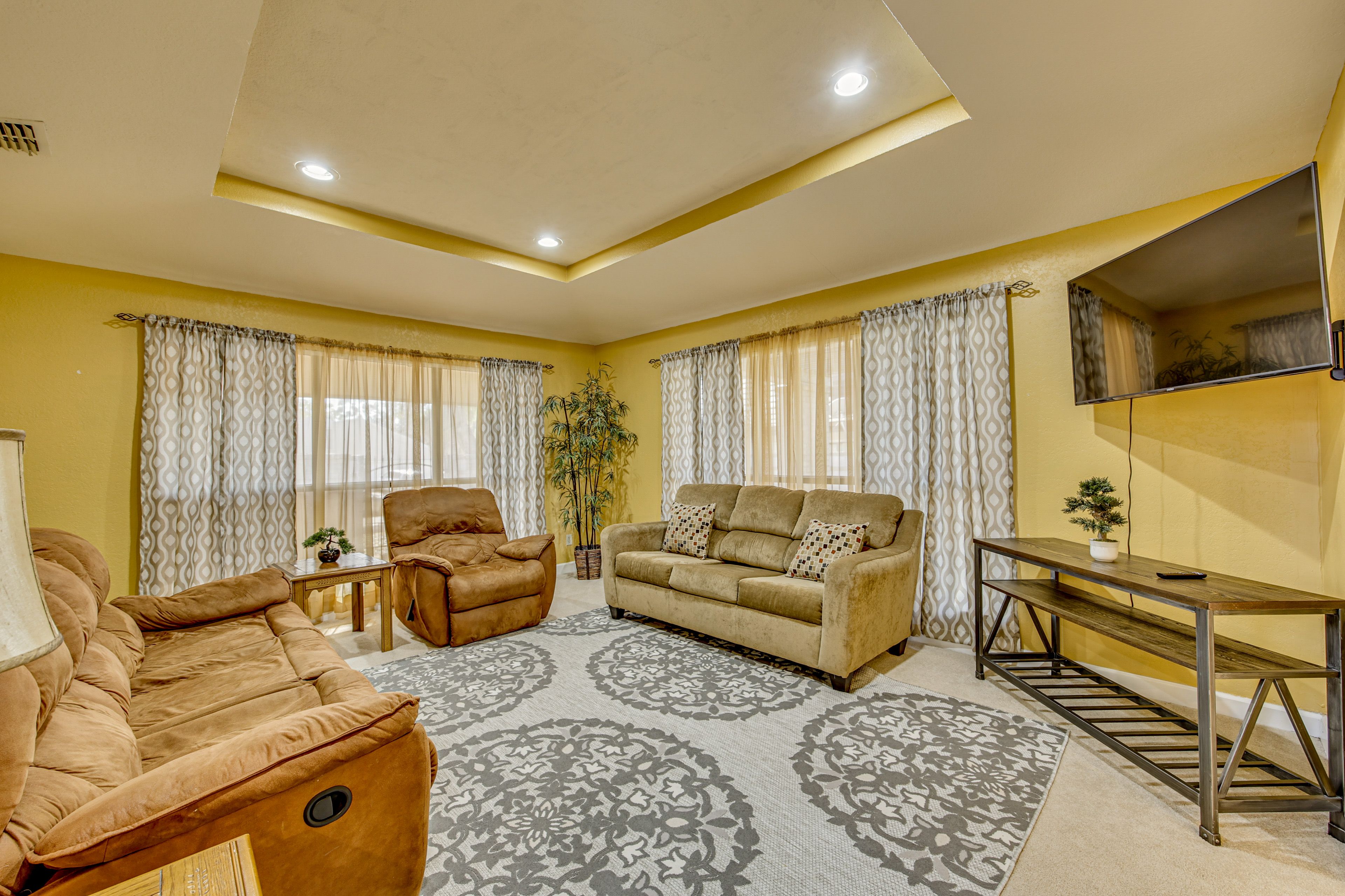 Lounge Area | Queen Sleeper Sofa