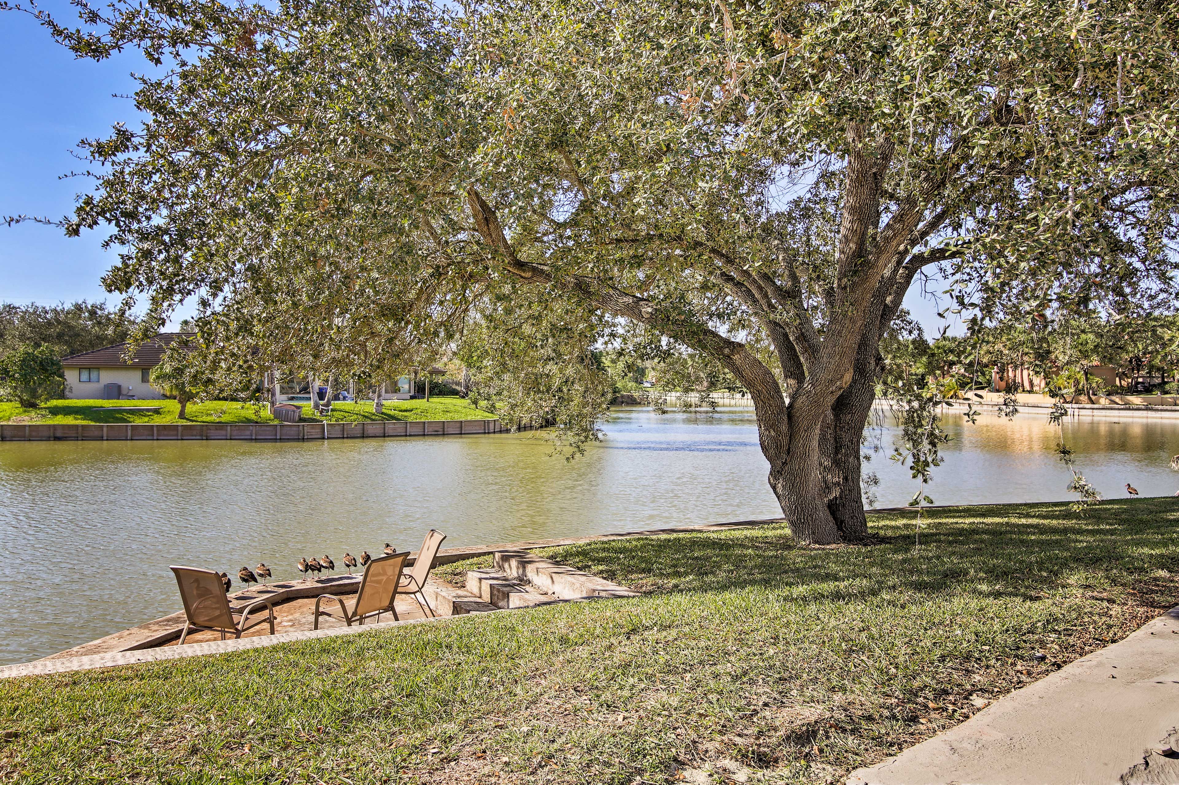 Waterfront Patio