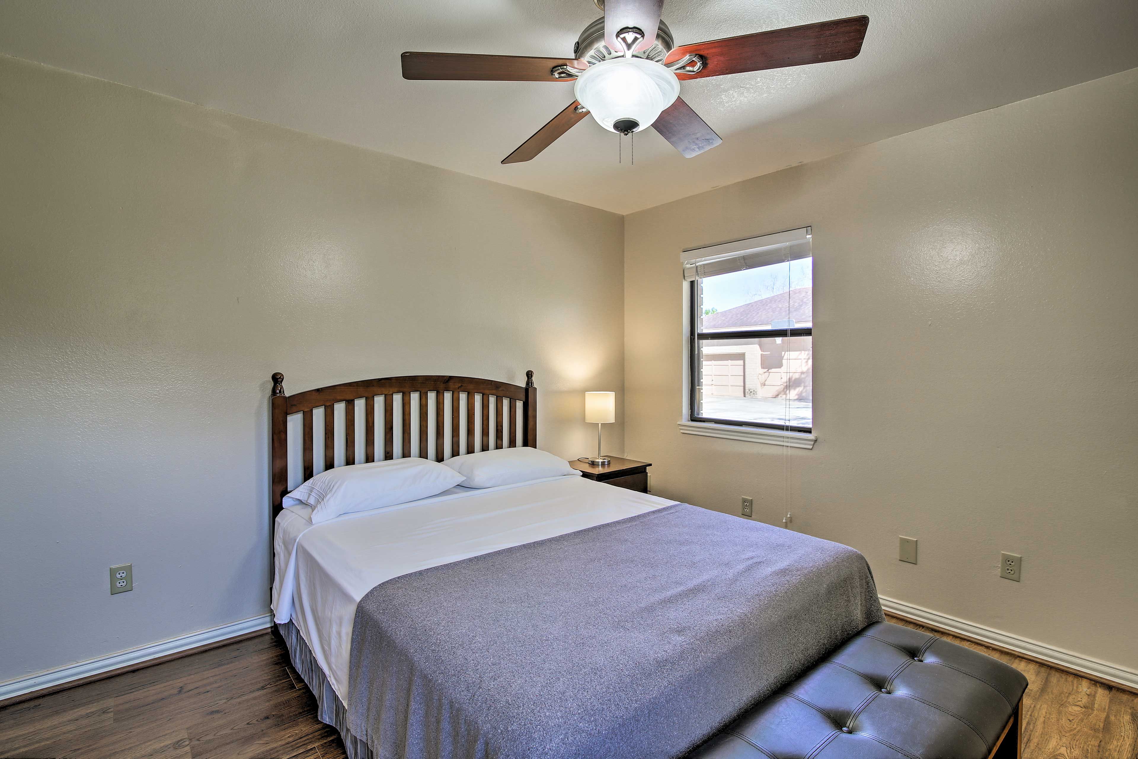 Bedroom 5 (Separate Guest Room) | Pool House | Queen Bed