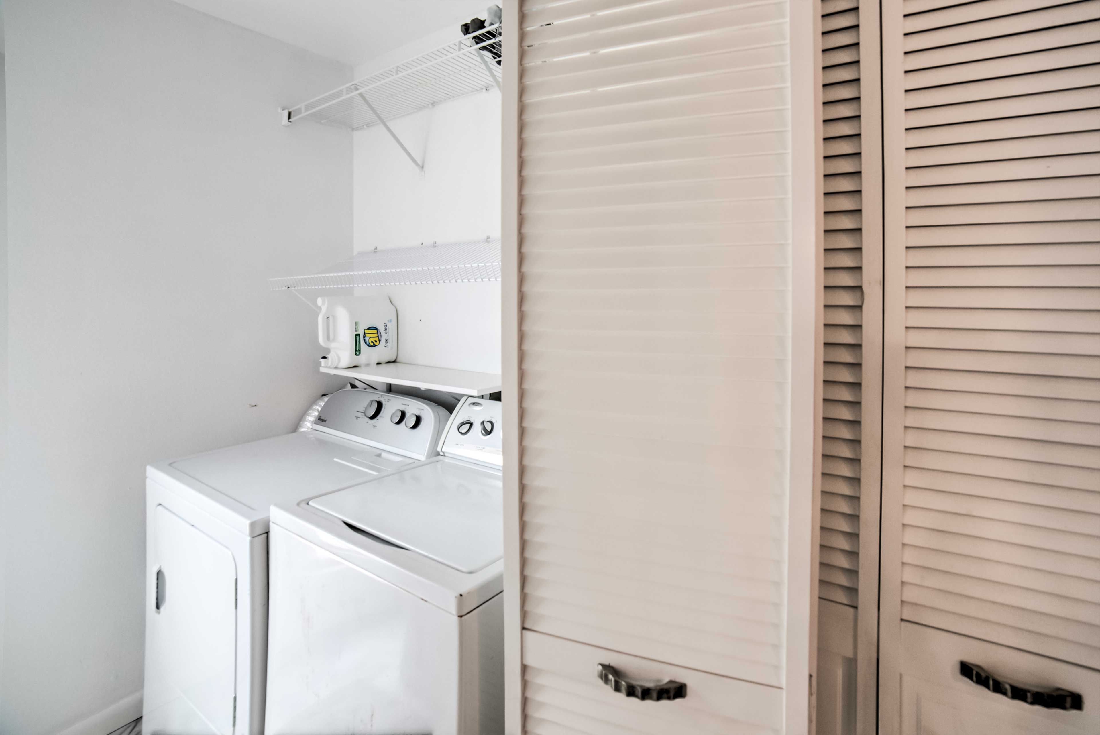 Washer & Dryer | Iron & Board | Laundry Detergent