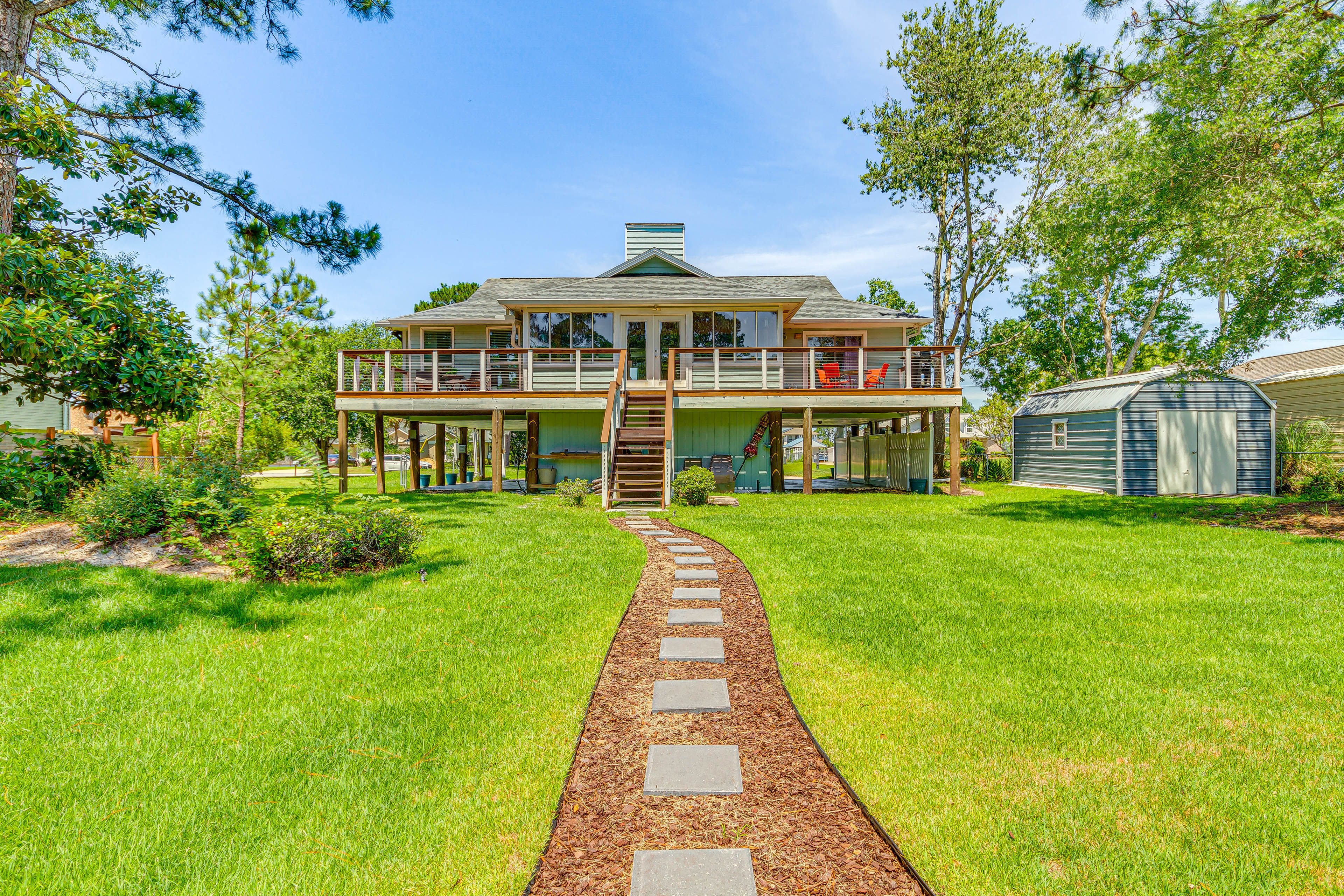 Spacious Yard | Private Deck