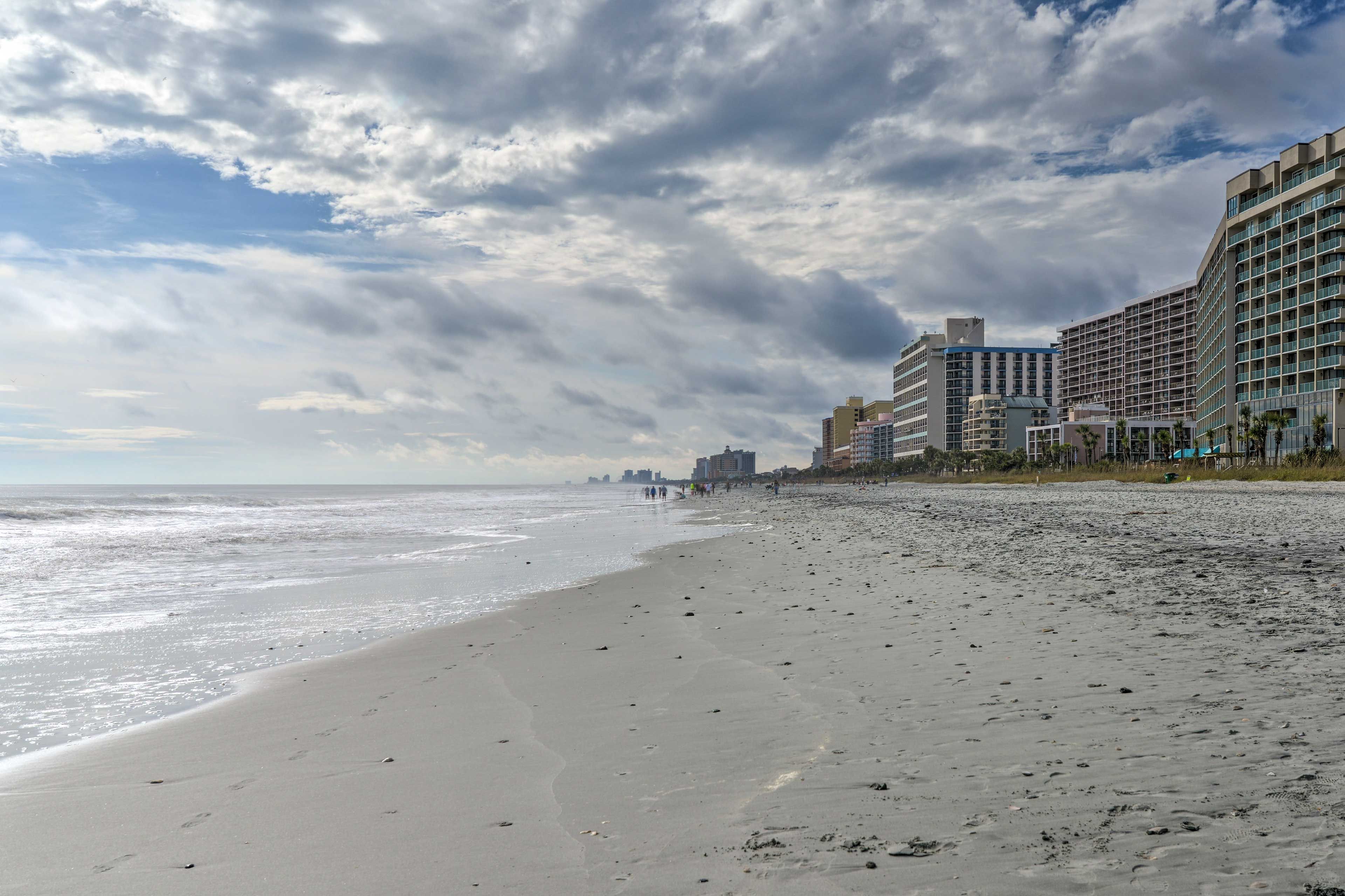 Myrtle Beach Vacation Rental | 1BR | 1.5BA | Step-Free Access w/ Elevator