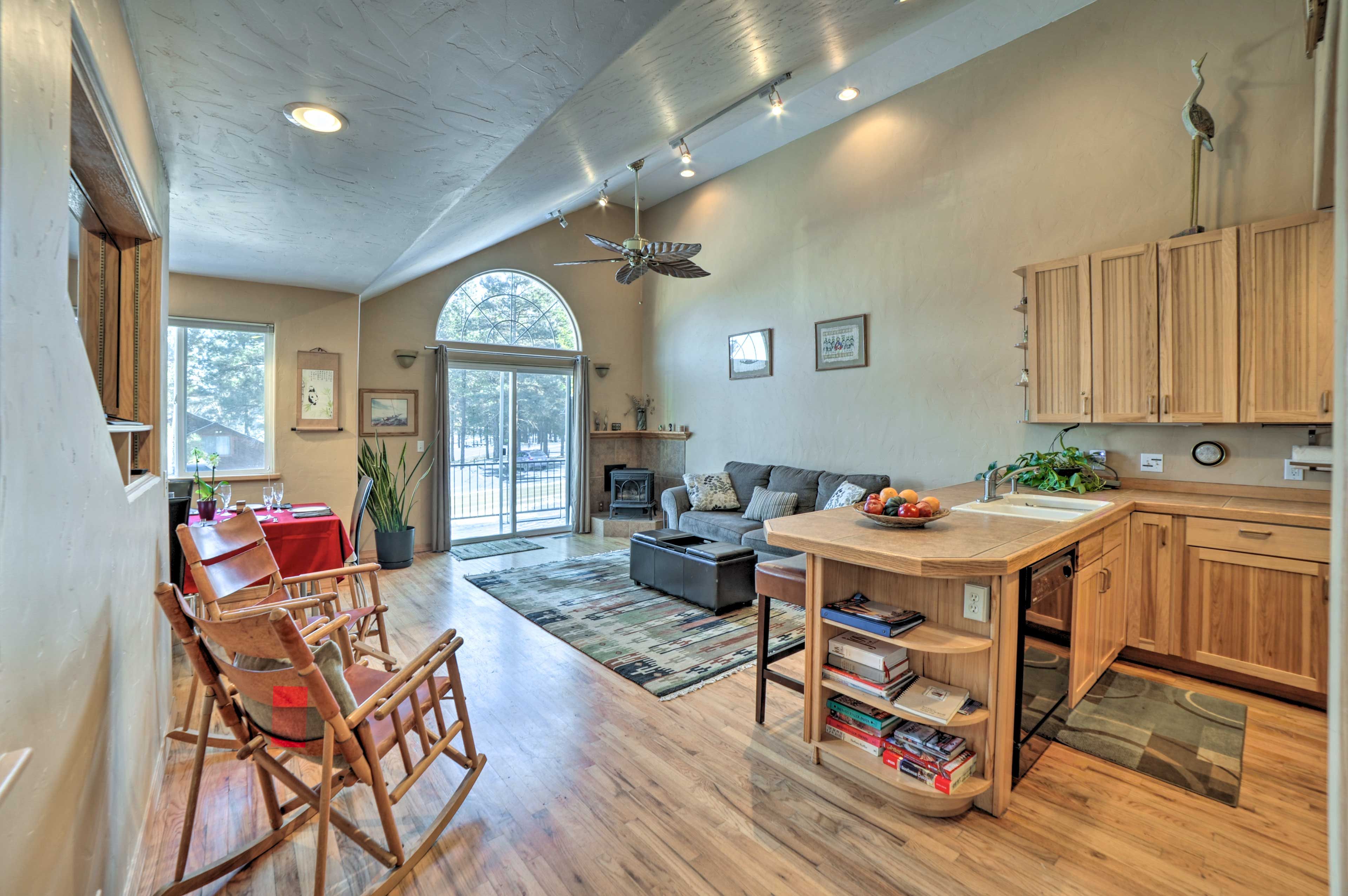 Your Pagosa Springs adventure begins at this vacation rental townhome.