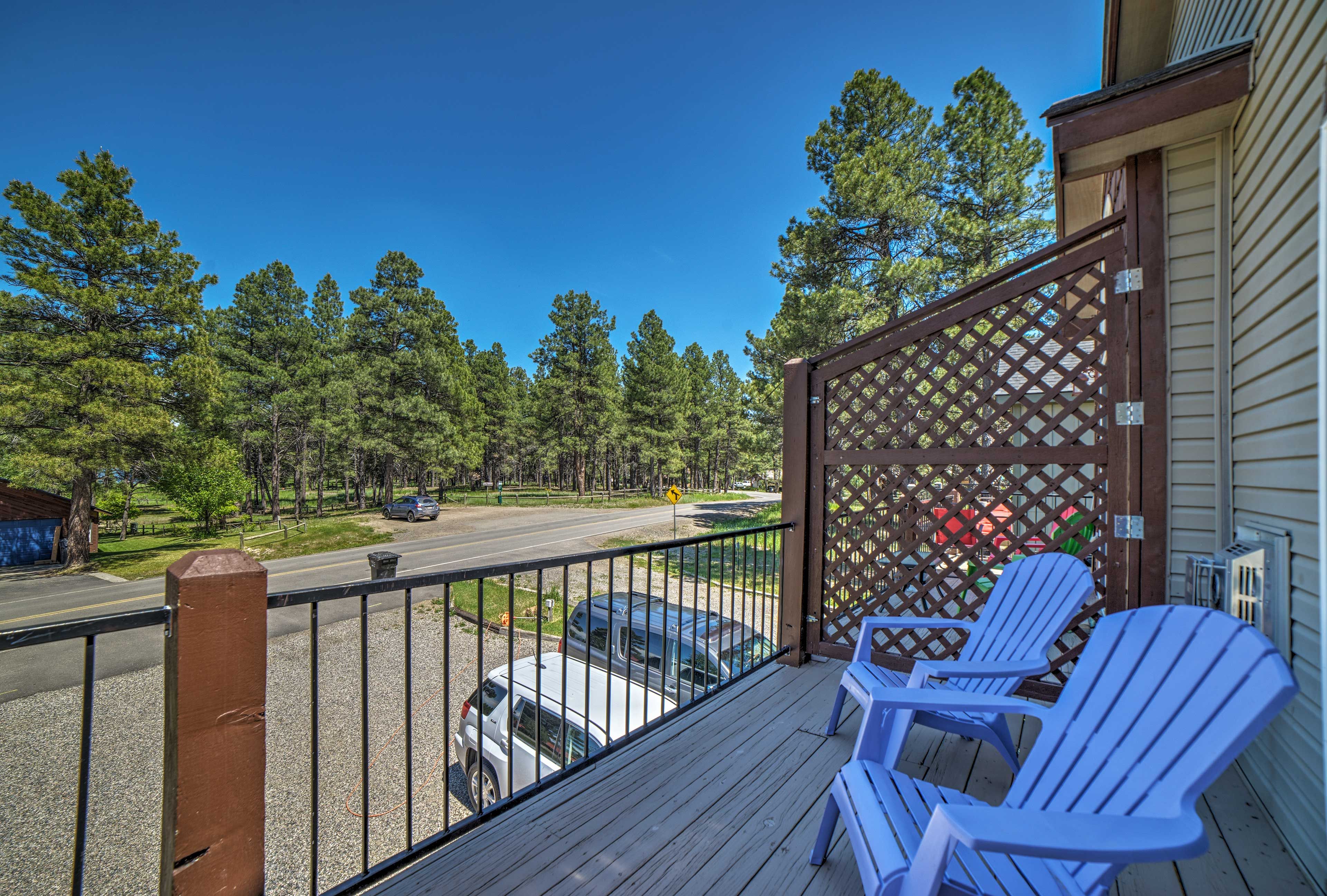 Kick back on the front porch.